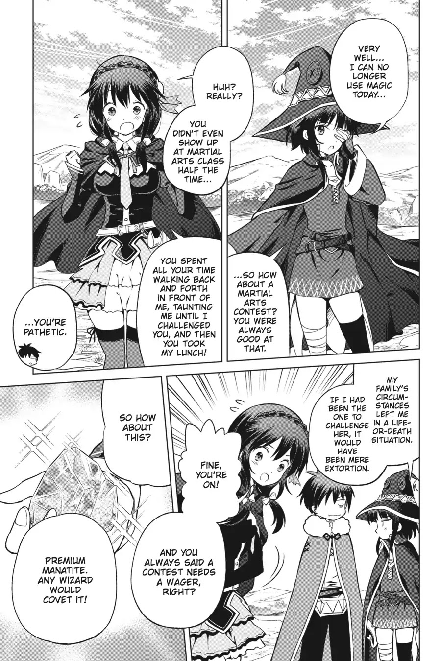 Kono Subarashii Sekai ni Shukufuku o! Chapter 25 page 14 - Chapter 25: May Friendship Come to This Crimson Magic Girl! (1)