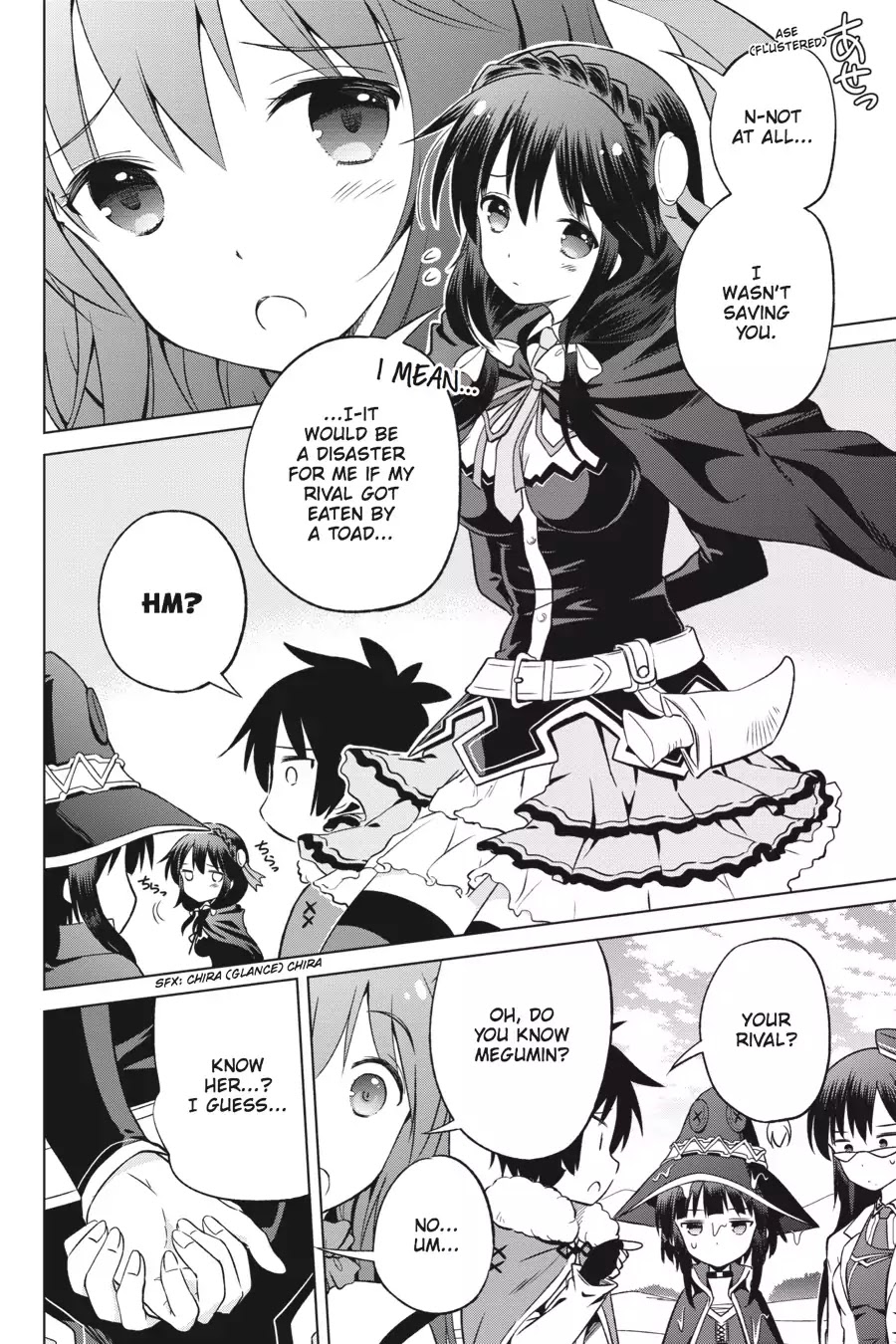 Kono Subarashii Sekai ni Shukufuku o! Chapter 25 page 5 - Chapter 25: May Friendship Come to This Crimson Magic Girl! (1)