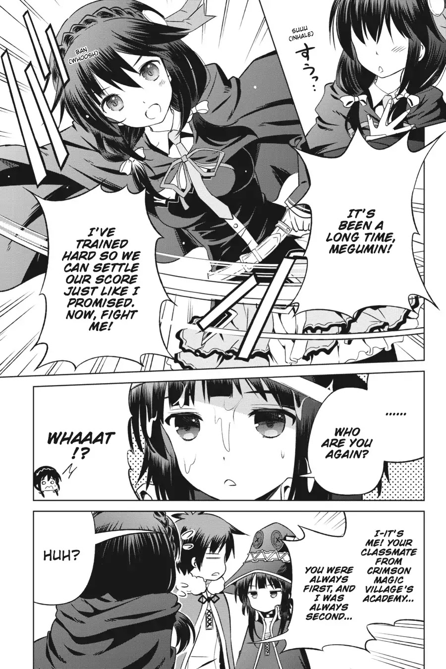 Kono Subarashii Sekai ni Shukufuku o! Chapter 25 page 6 - Chapter 25: May Friendship Come to This Crimson Magic Girl! (1)