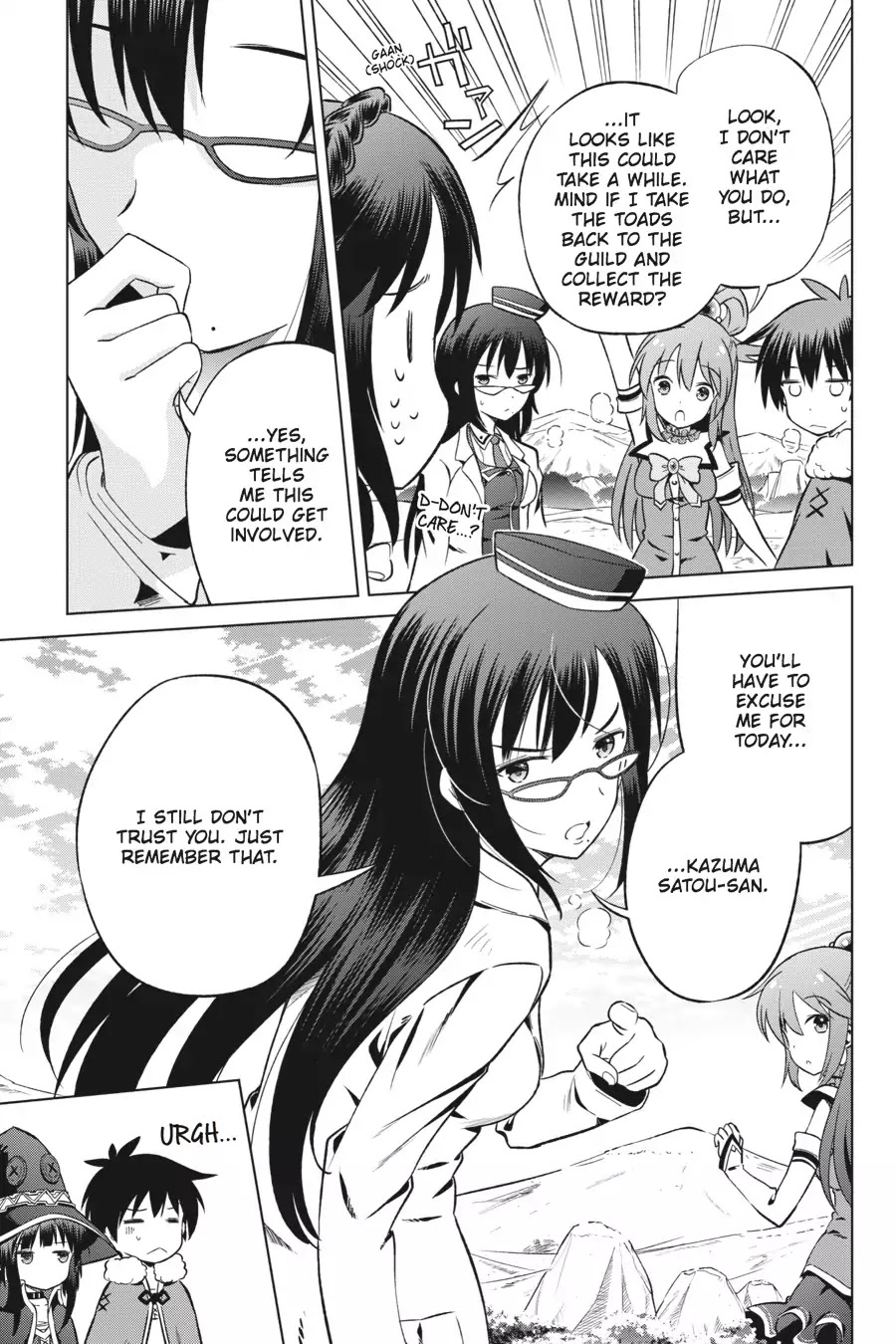 Kono Subarashii Sekai ni Shukufuku o! Chapter 25 page 8 - Chapter 25: May Friendship Come to This Crimson Magic Girl! (1)