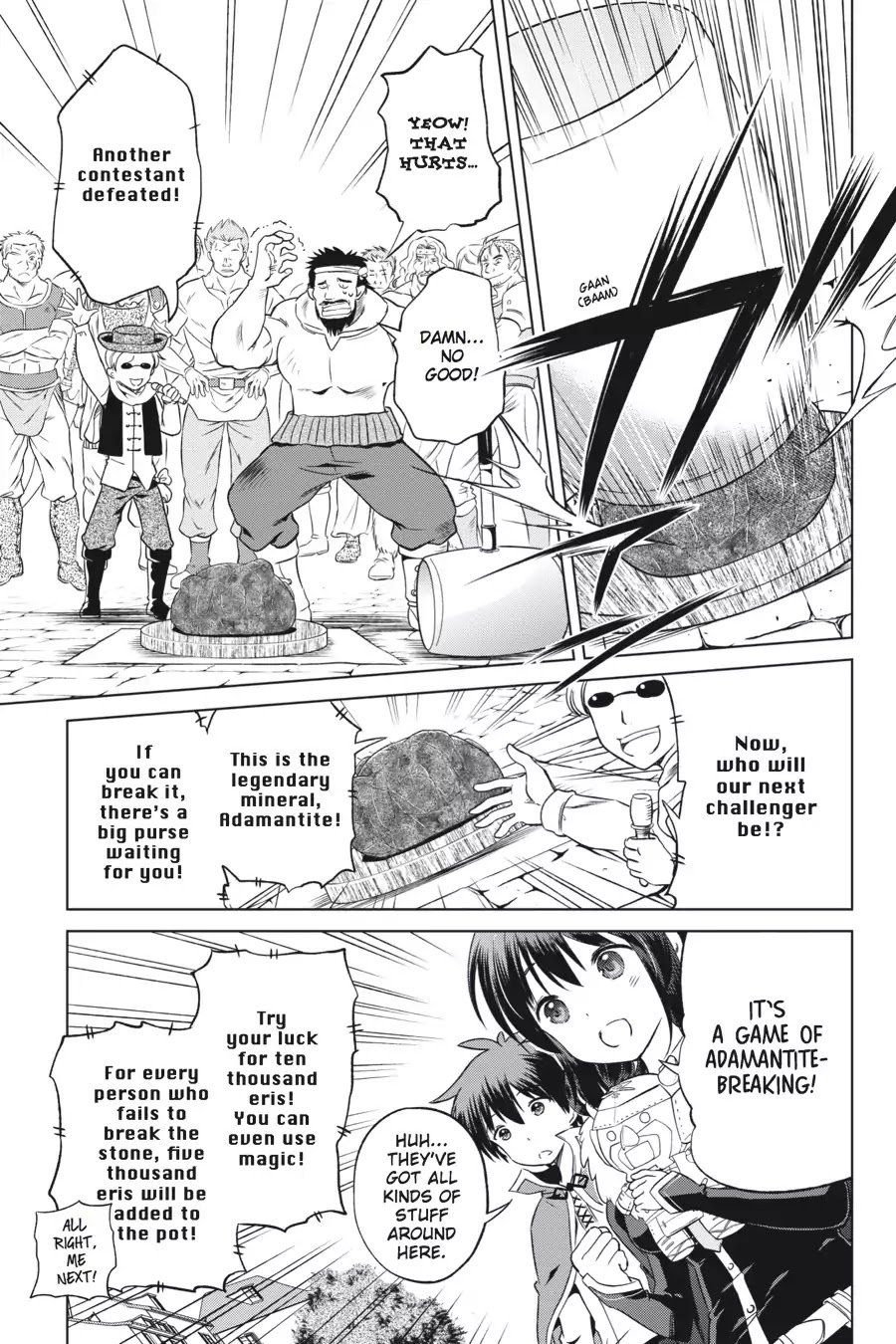 Kono Subarashii Sekai ni Shukufuku o! Chapter 26 page 11 - Chapter 26: May Friendship Come to This Crimson Magic Girl! (2)