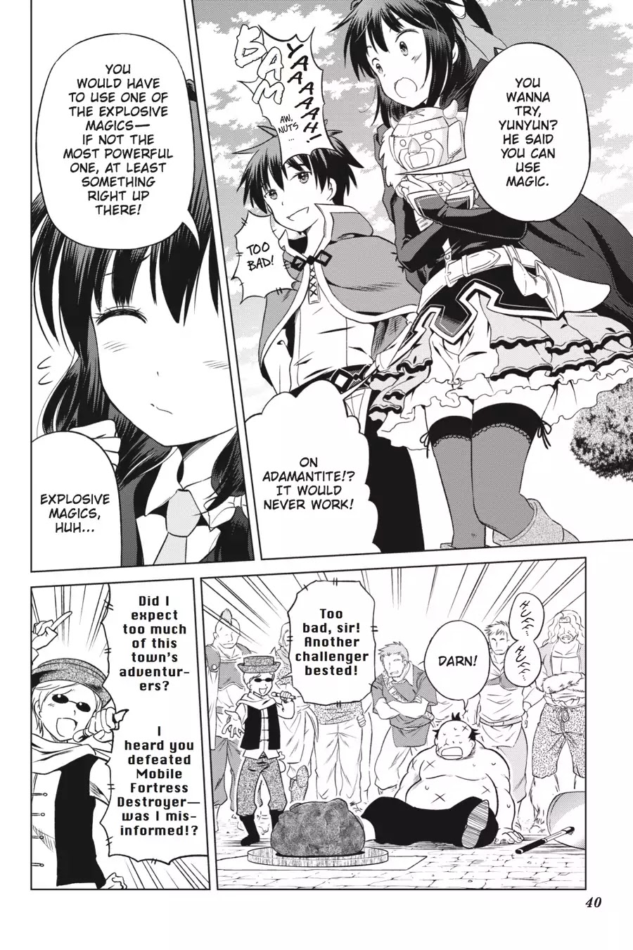 Kono Subarashii Sekai ni Shukufuku o! Chapter 26 page 12 - Chapter 26: May Friendship Come to This Crimson Magic Girl! (2)