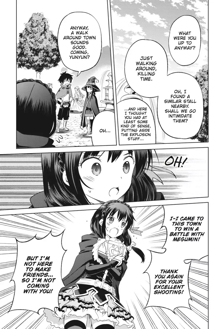 Kono Subarashii Sekai ni Shukufuku o! Chapter 26 page 15 - Chapter 26: May Friendship Come to This Crimson Magic Girl! (2)