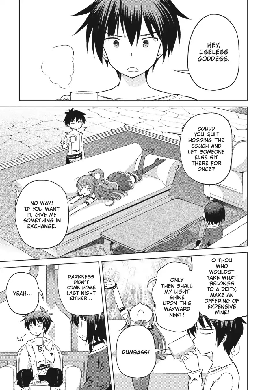 Kono Subarashii Sekai ni Shukufuku o! Chapter 26 page 21 - Chapter 26: May Friendship Come to This Crimson Magic Girl! (2)