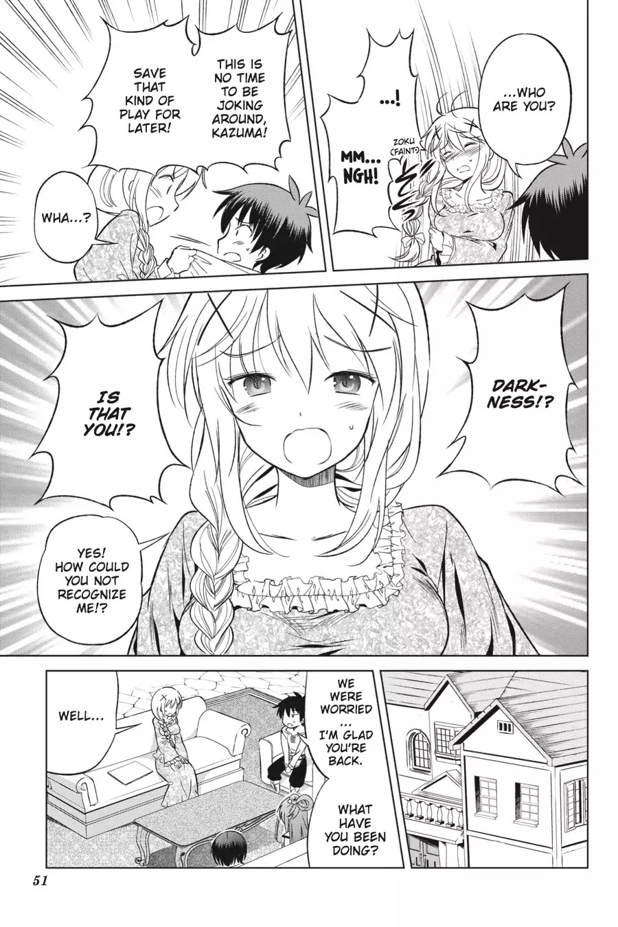 Kono Subarashii Sekai ni Shukufuku o! Chapter 26 page 23 - Chapter 26: May Friendship Come to This Crimson Magic Girl! (2)