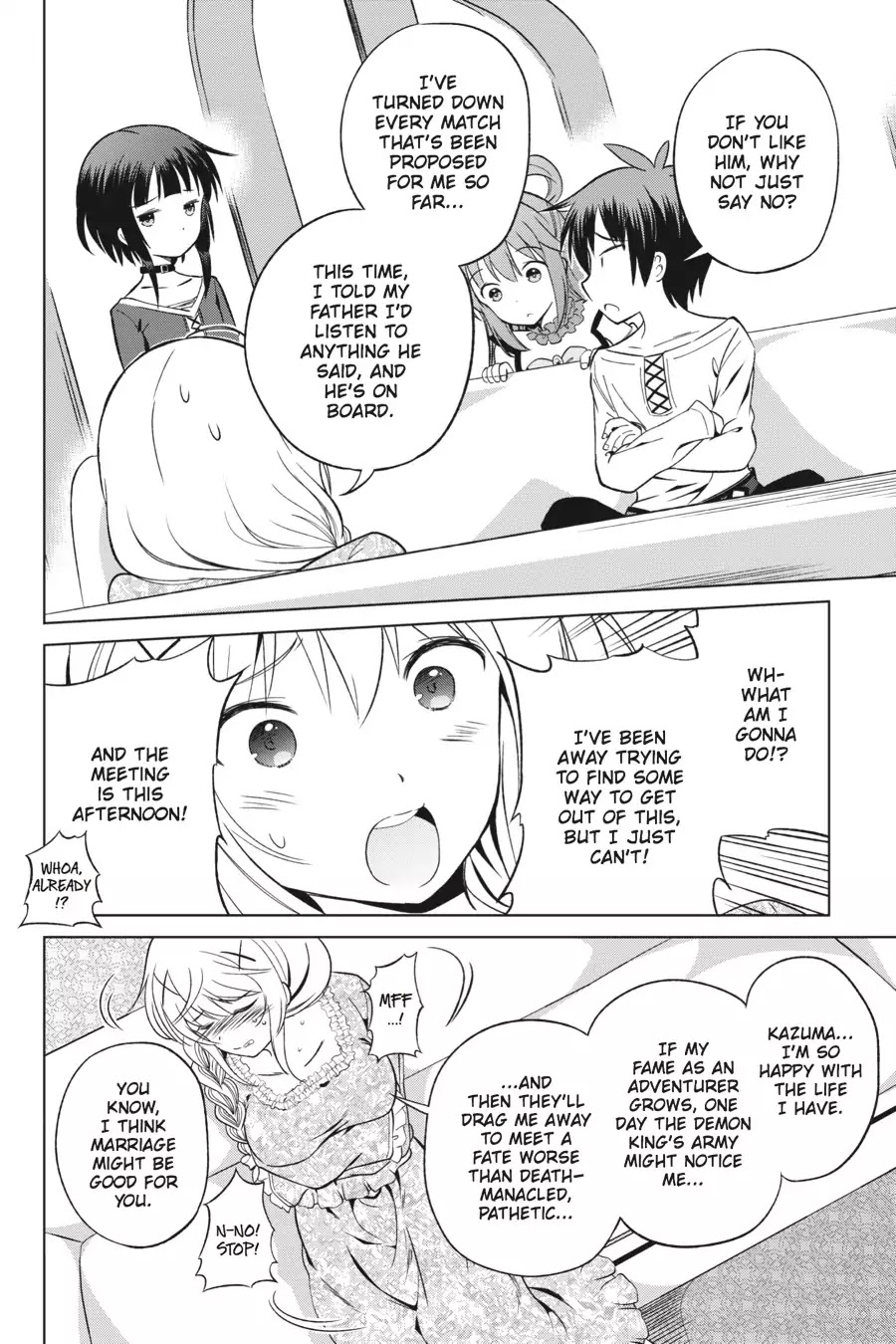 Kono Subarashii Sekai ni Shukufuku o! Chapter 26 page 28 - Chapter 26: May Friendship Come to This Crimson Magic Girl! (2)