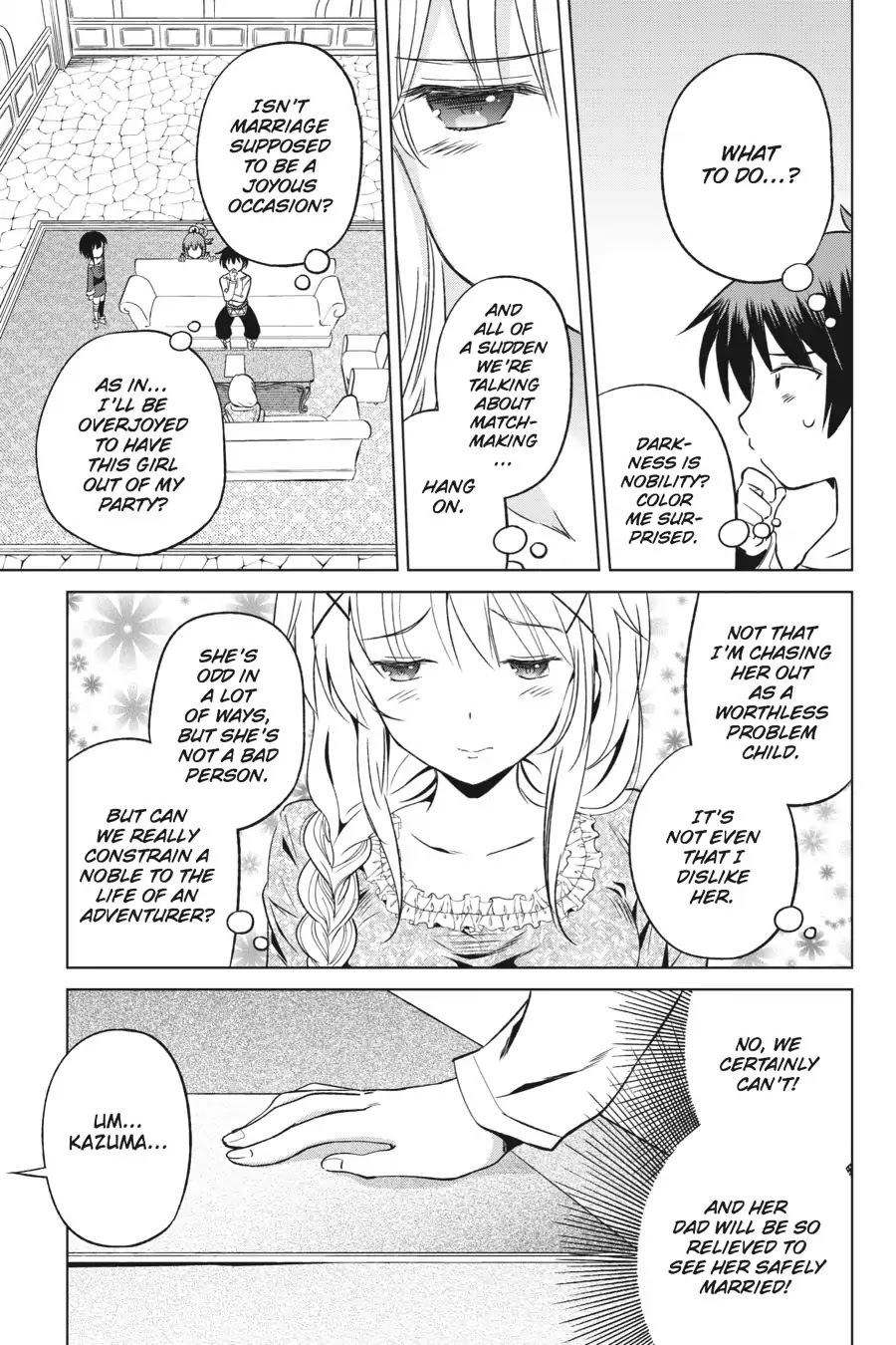 Kono Subarashii Sekai ni Shukufuku o! Chapter 26 page 29 - Chapter 26: May Friendship Come to This Crimson Magic Girl! (2)