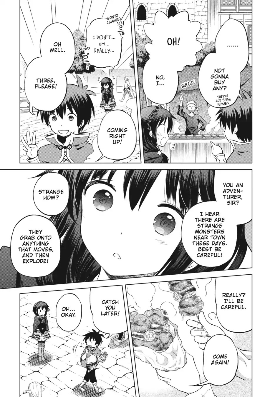 Kono Subarashii Sekai ni Shukufuku o! Chapter 26 page 3 - Chapter 26: May Friendship Come to This Crimson Magic Girl! (2)