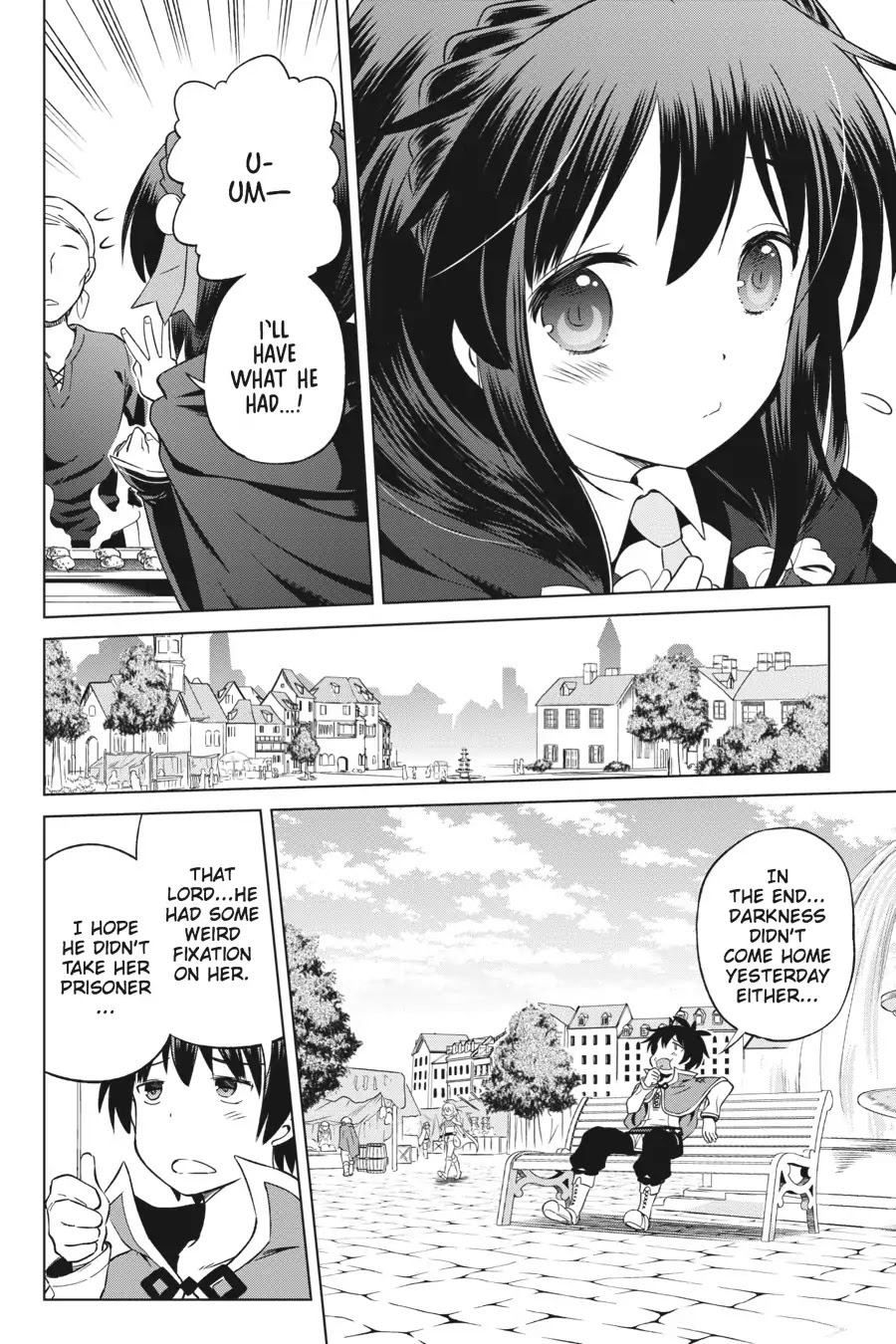 Kono Subarashii Sekai ni Shukufuku o! Chapter 26 page 4 - Chapter 26: May Friendship Come to This Crimson Magic Girl! (2)