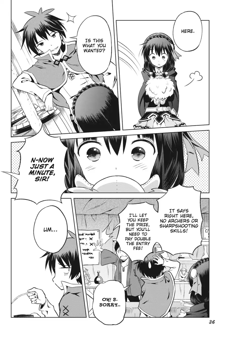 Kono Subarashii Sekai ni Shukufuku o! Chapter 26 page 8 - Chapter 26: May Friendship Come to This Crimson Magic Girl! (2)