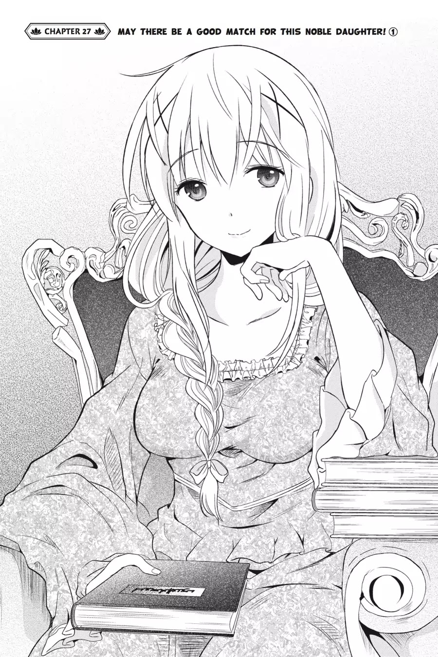 Kono Subarashii Sekai ni Shukufuku o! Chapter 27 page 1 - Chapter 27: May There Be a Good Match for This Noble Daughter! (1)