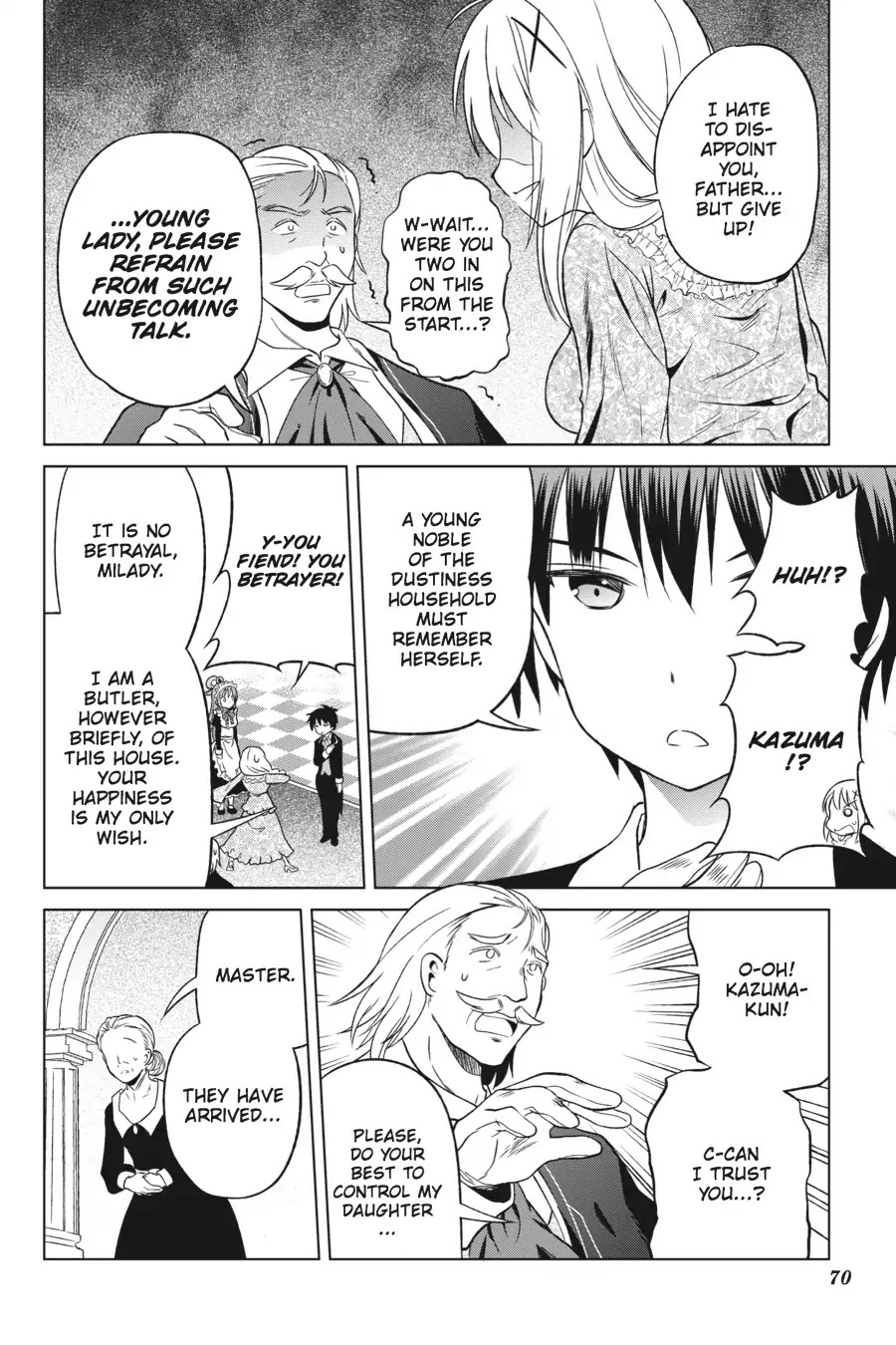 Kono Subarashii Sekai ni Shukufuku o! Chapter 27 page 10 - Chapter 27: May There Be a Good Match for This Noble Daughter! (1)