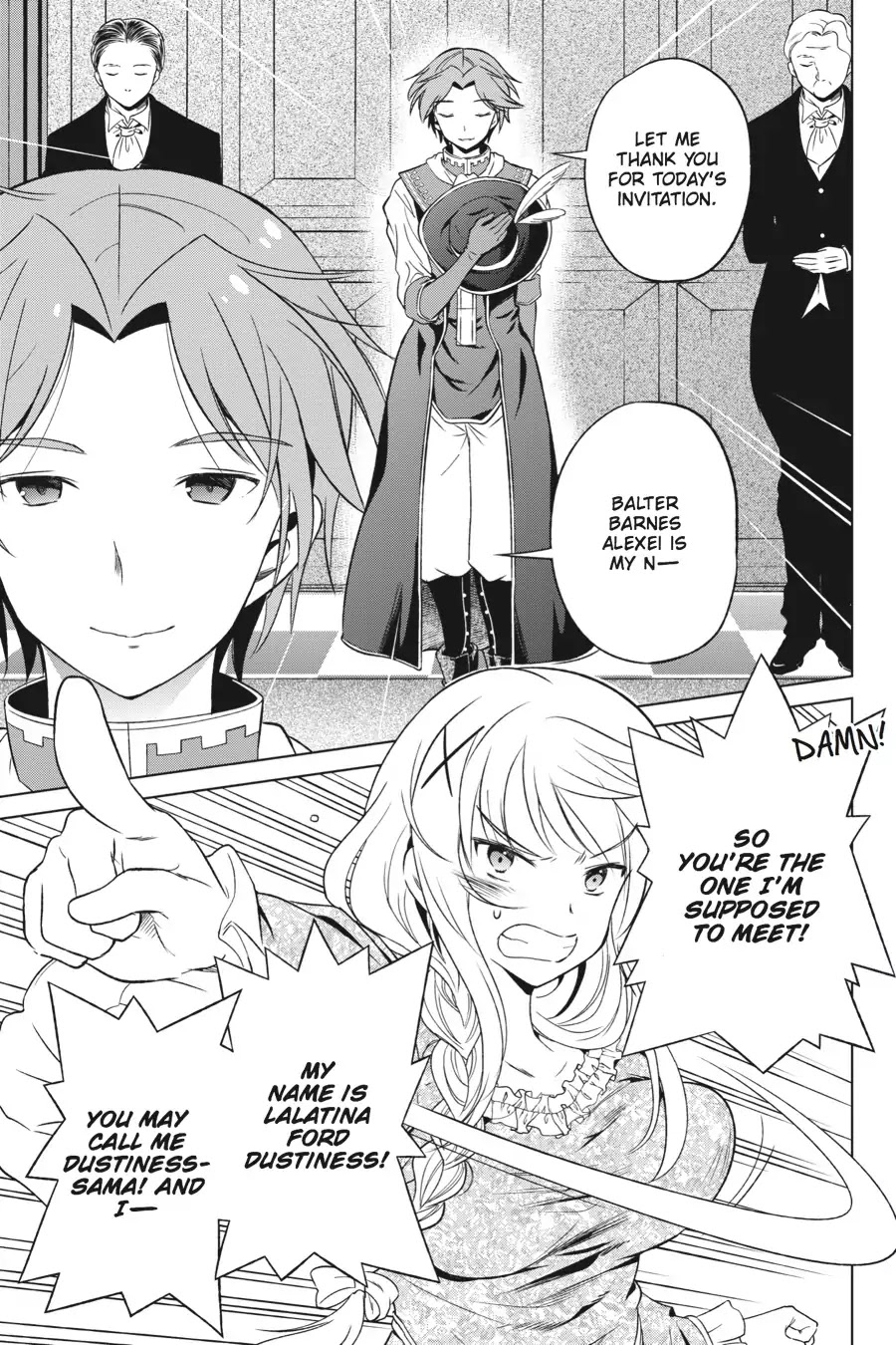 Kono Subarashii Sekai ni Shukufuku o! Chapter 27 page 11 - Chapter 27: May There Be a Good Match for This Noble Daughter! (1)