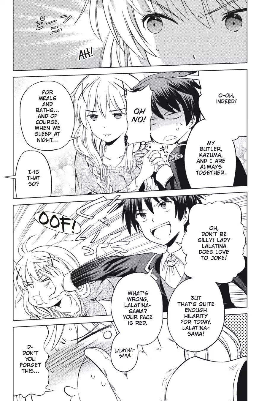 Kono Subarashii Sekai ni Shukufuku o! Chapter 27 page 20 - Chapter 27: May There Be a Good Match for This Noble Daughter! (1)