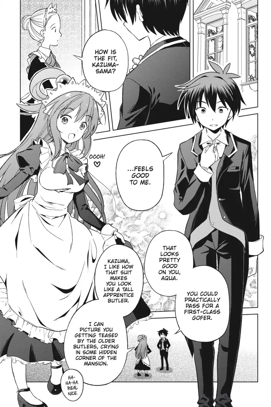 Kono Subarashii Sekai ni Shukufuku o! Chapter 27 page 5 - Chapter 27: May There Be a Good Match for This Noble Daughter! (1)