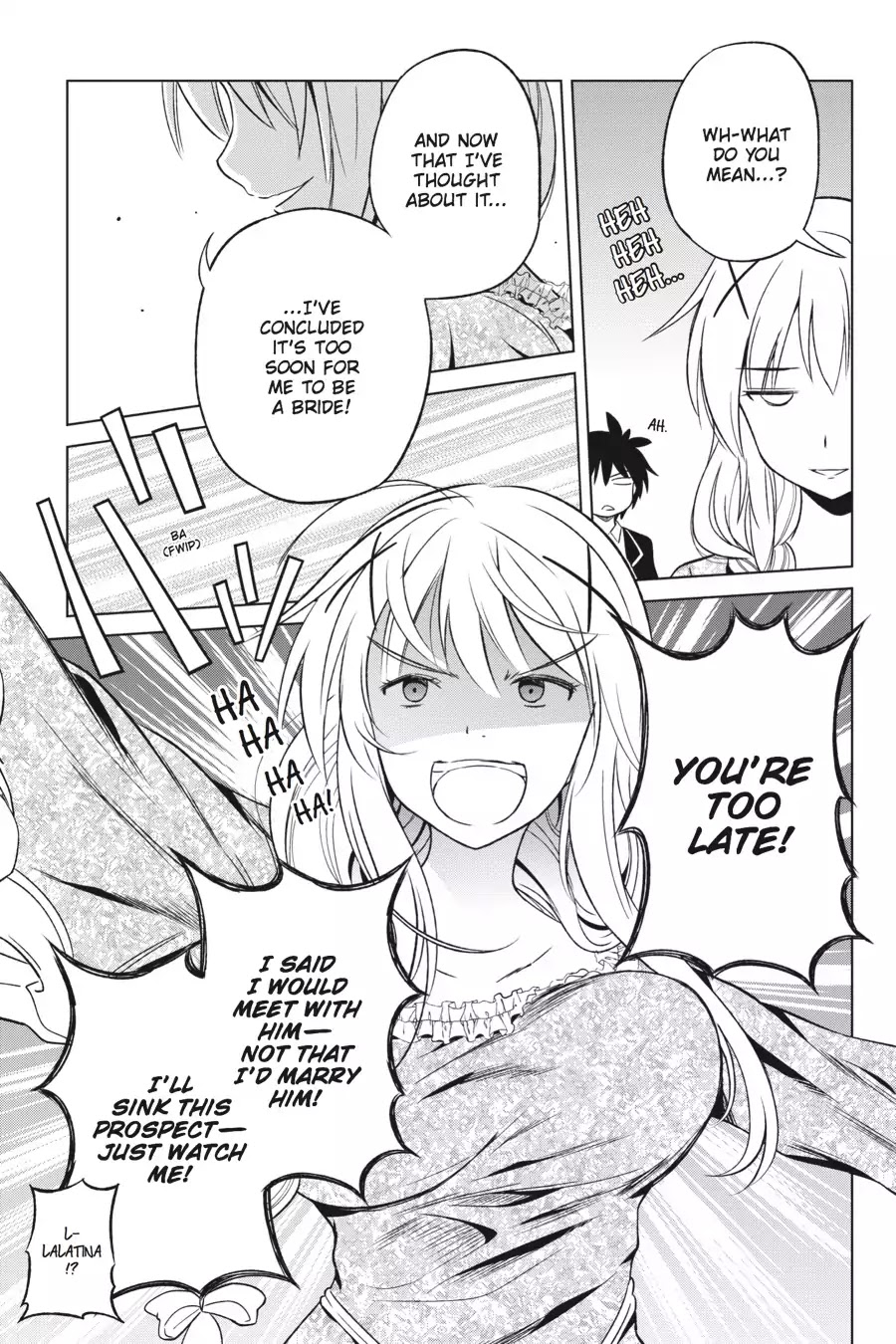 Kono Subarashii Sekai ni Shukufuku o! Chapter 27 page 9 - Chapter 27: May There Be a Good Match for This Noble Daughter! (1)