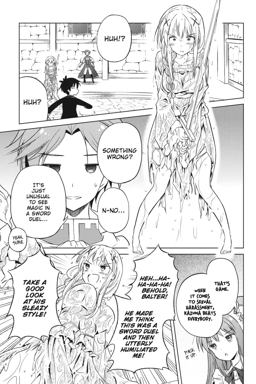 Kono Subarashii Sekai ni Shukufuku o! Chapter 28 page 11 - Chapter 28: May There Be a Good Match for This Noble Daughter! (2)