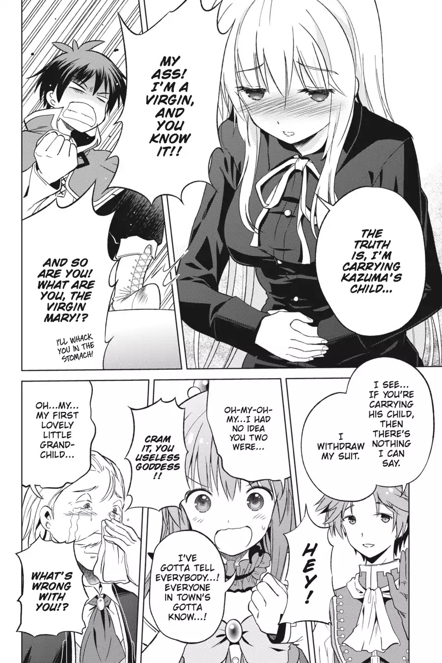 Kono Subarashii Sekai ni Shukufuku o! Chapter 28 page 22 - Chapter 28: May There Be a Good Match for This Noble Daughter! (2)