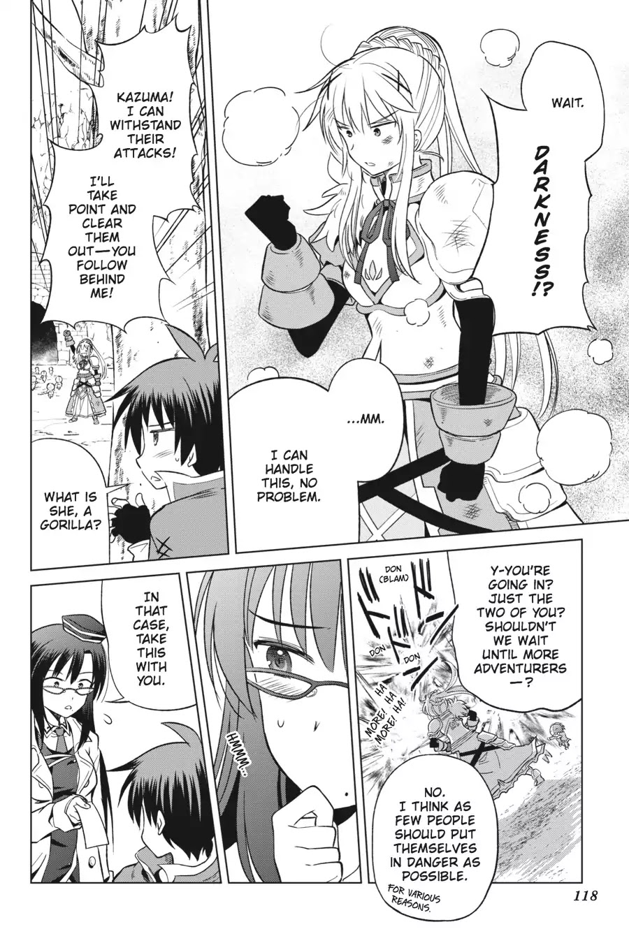 Kono Subarashii Sekai ni Shukufuku o! Chapter 29 page 10 - Chapter 29: May This Masked Knight Submit! (1)