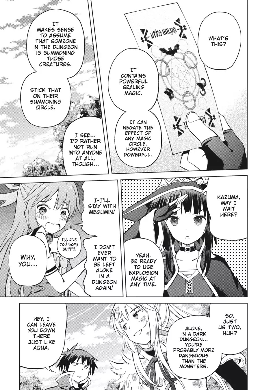 Kono Subarashii Sekai ni Shukufuku o! Chapter 29 page 11 - Chapter 29: May This Masked Knight Submit! (1)