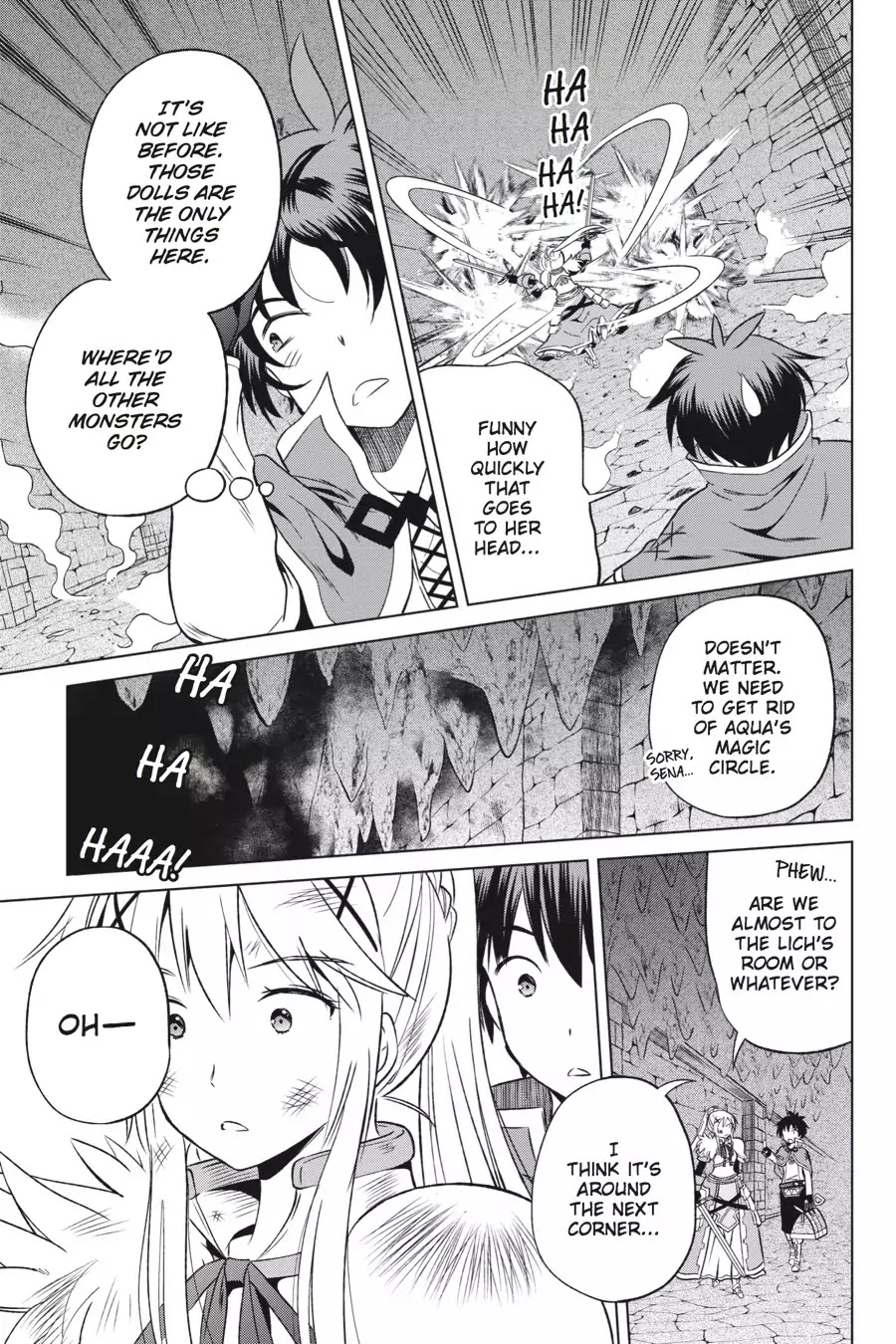 Kono Subarashii Sekai ni Shukufuku o! Chapter 29 page 15 - Chapter 29: May This Masked Knight Submit! (1)