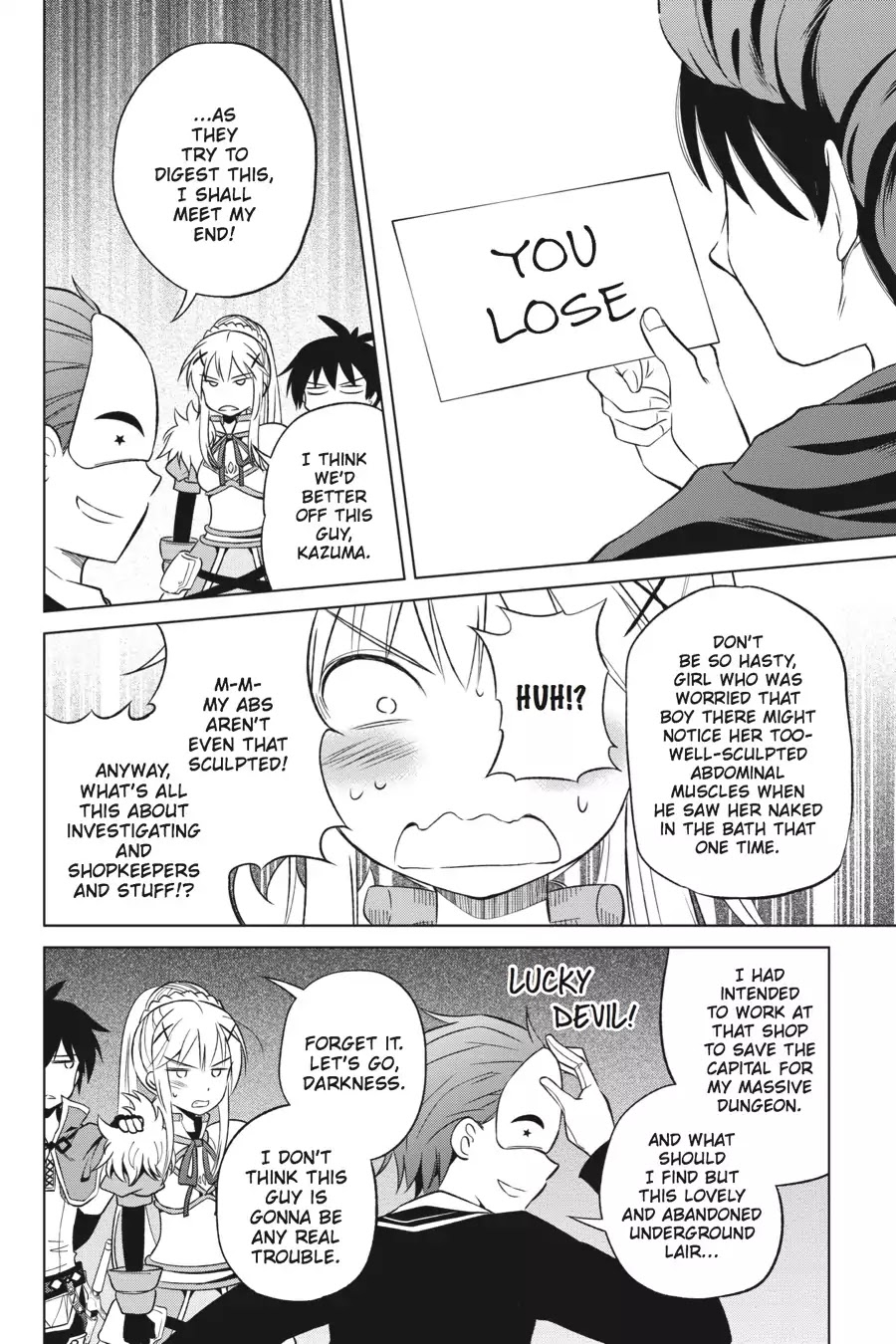 Kono Subarashii Sekai ni Shukufuku o! Chapter 29 page 20 - Chapter 29: May This Masked Knight Submit! (1)