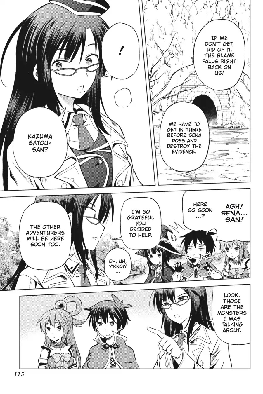 Kono Subarashii Sekai ni Shukufuku o! Chapter 29 page 7 - Chapter 29: May This Masked Knight Submit! (1)