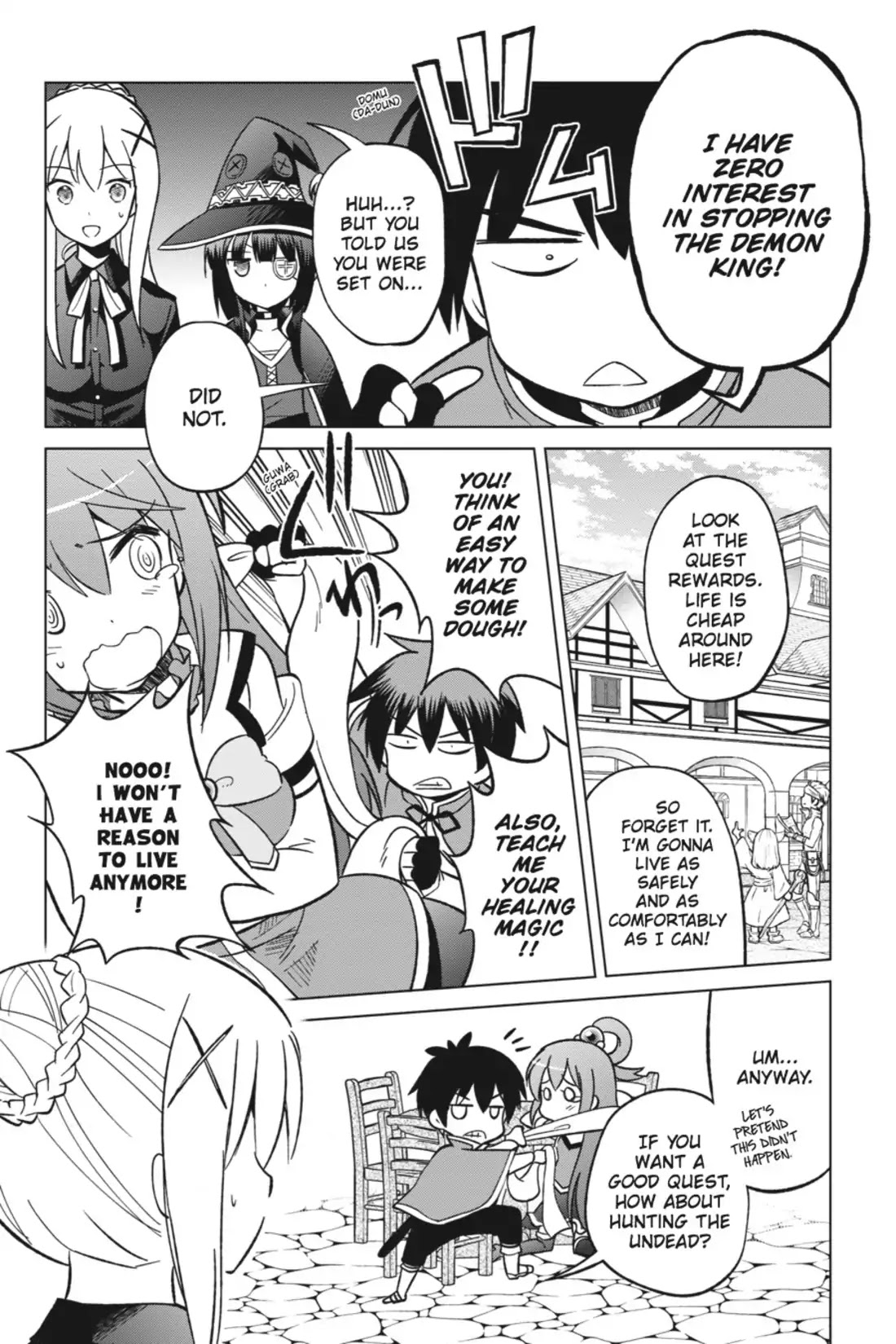 Kono Subarashii Sekai ni Shukufuku o! Chapter 3 page 10 - Chapter 3: May There Be Rest to These Undead!
