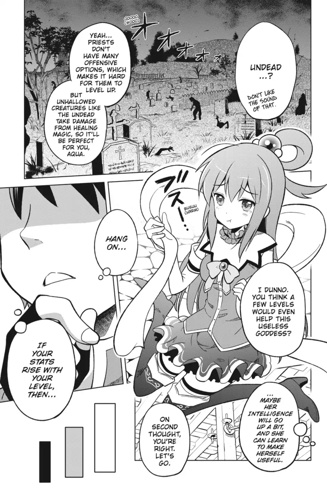 Kono Subarashii Sekai ni Shukufuku o! Chapter 3 page 11 - Chapter 3: May There Be Rest to These Undead!