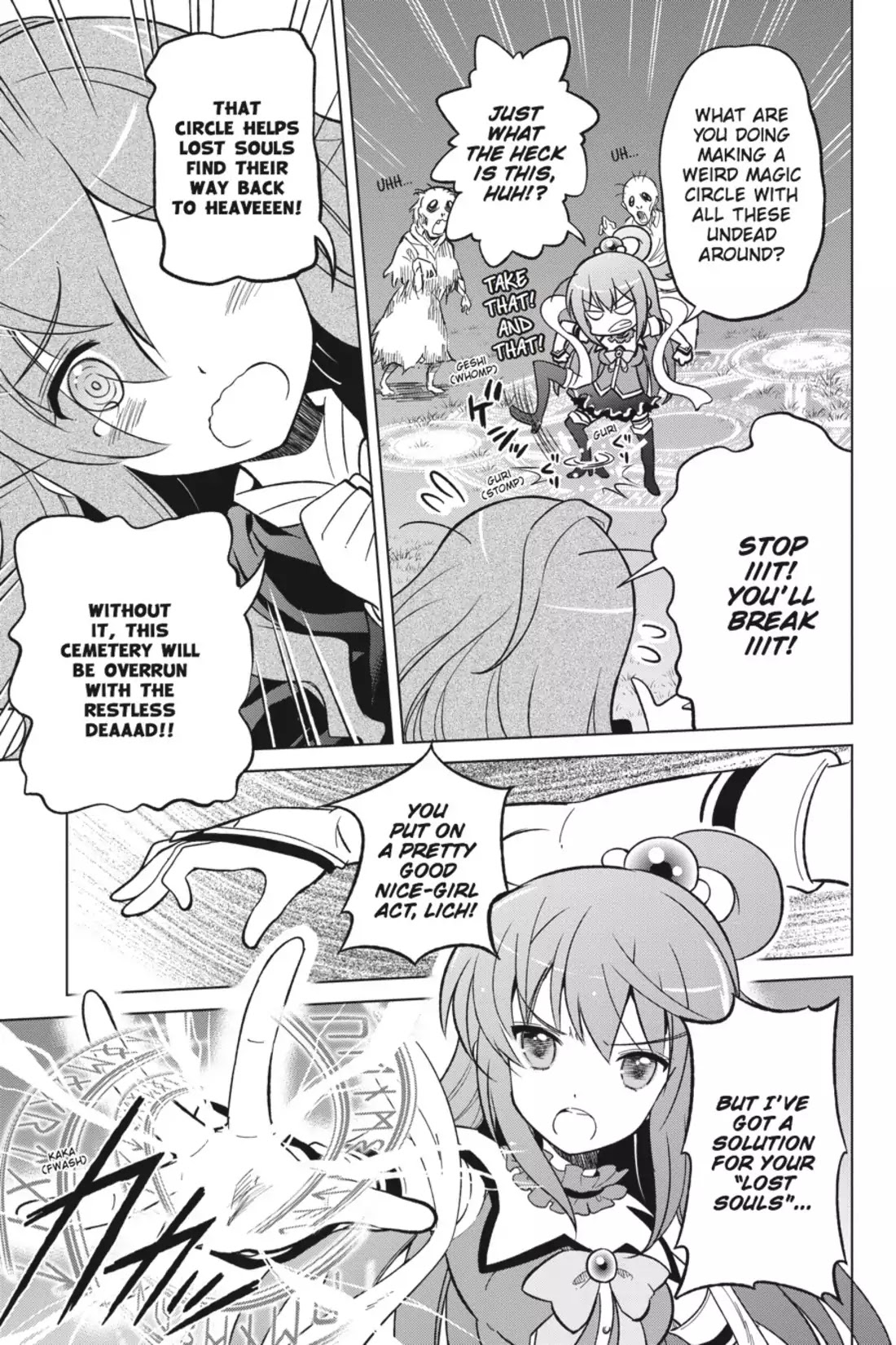 Kono Subarashii Sekai ni Shukufuku o! Chapter 3 page 19 - Chapter 3: May There Be Rest to These Undead!