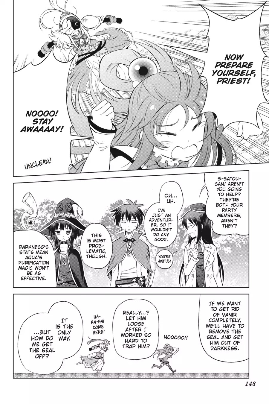 Kono Subarashii Sekai ni Shukufuku o! Chapter 30 page 14 - Chapter 30: May This Masked Knight Submit! (2)