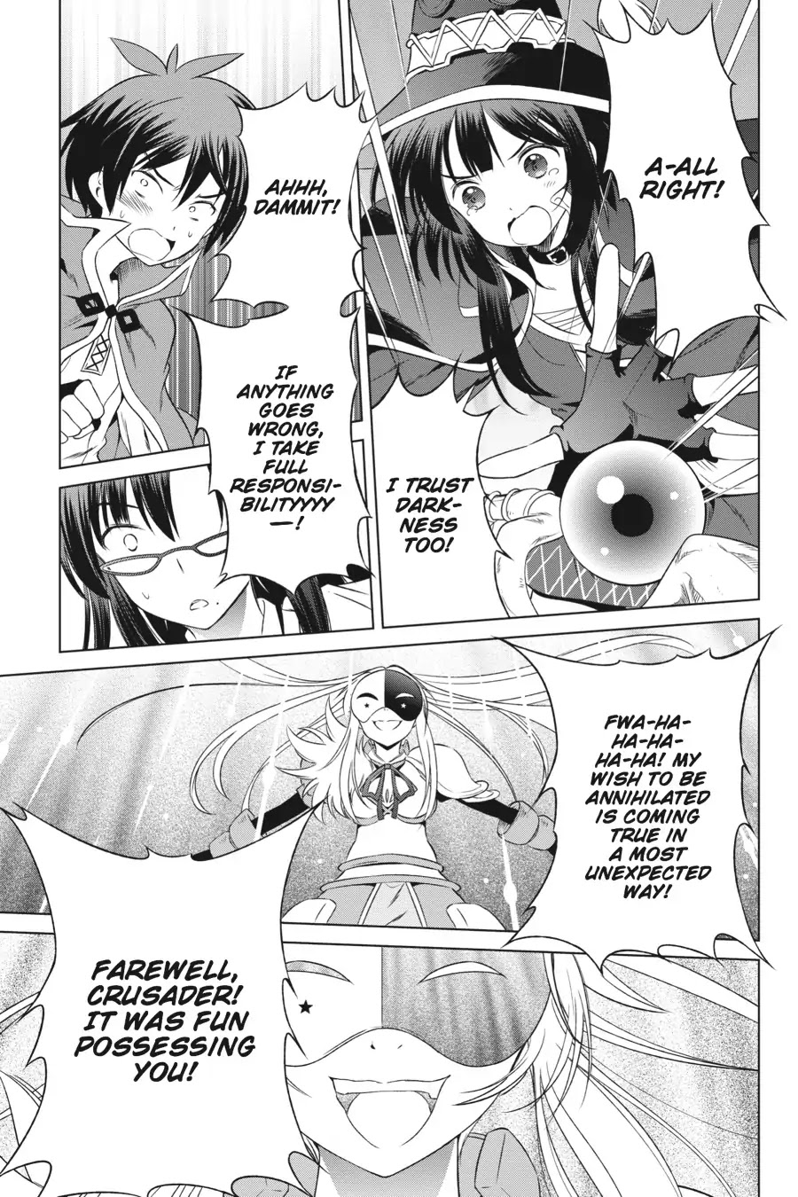 Kono Subarashii Sekai ni Shukufuku o! Chapter 30 page 21 - Chapter 30: May This Masked Knight Submit! (2)