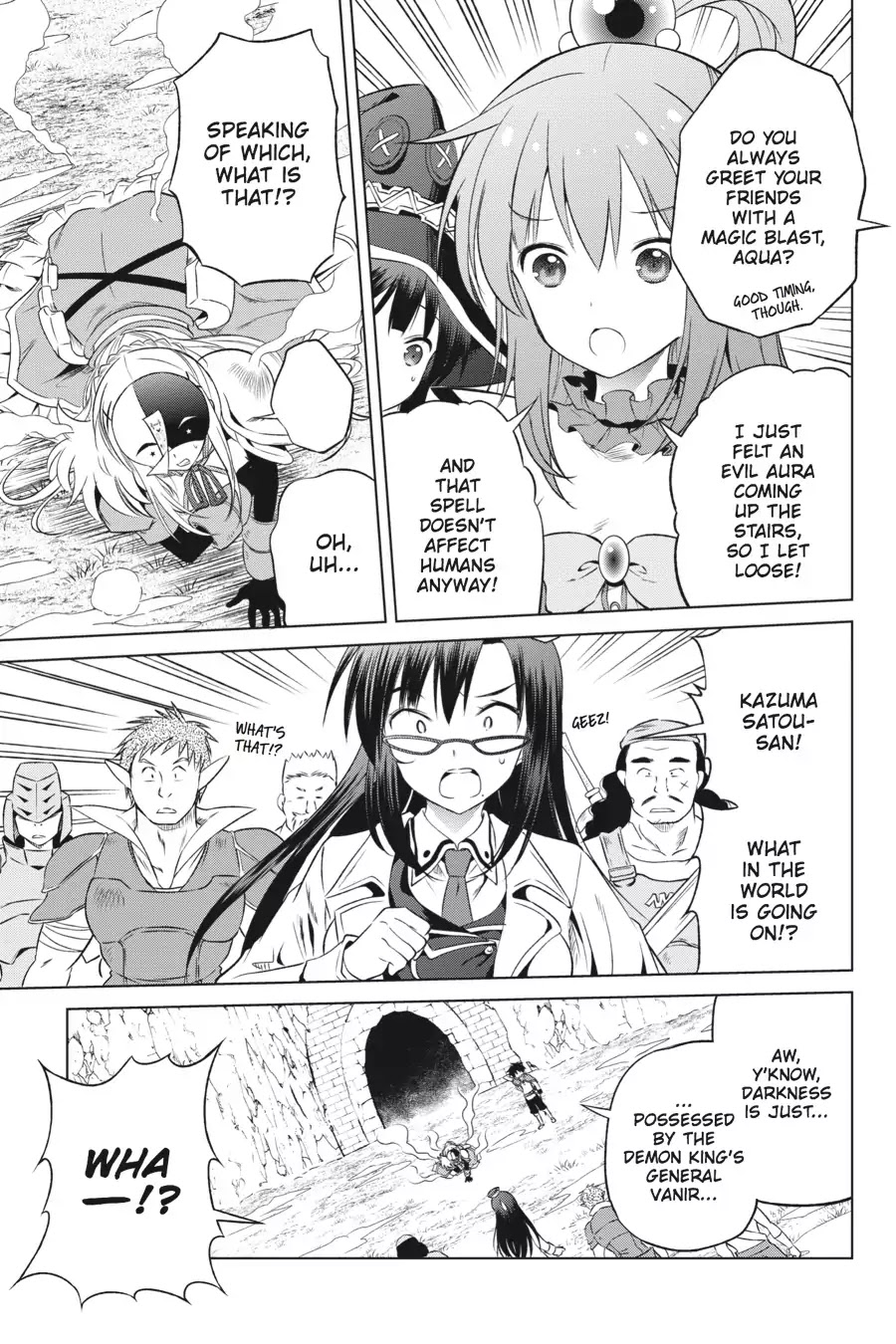 Kono Subarashii Sekai ni Shukufuku o! Chapter 30 page 9 - Chapter 30: May This Masked Knight Submit! (2)