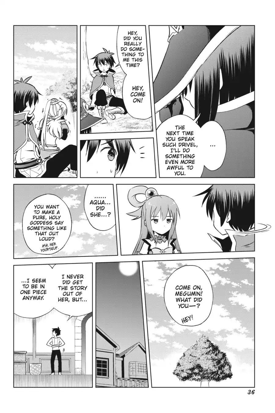Kono Subarashii Sekai ni Shukufuku o! Chapter 32 page 10 - Chapter 32: May We Bid Farewell to This Troublesome Physical World! (2)