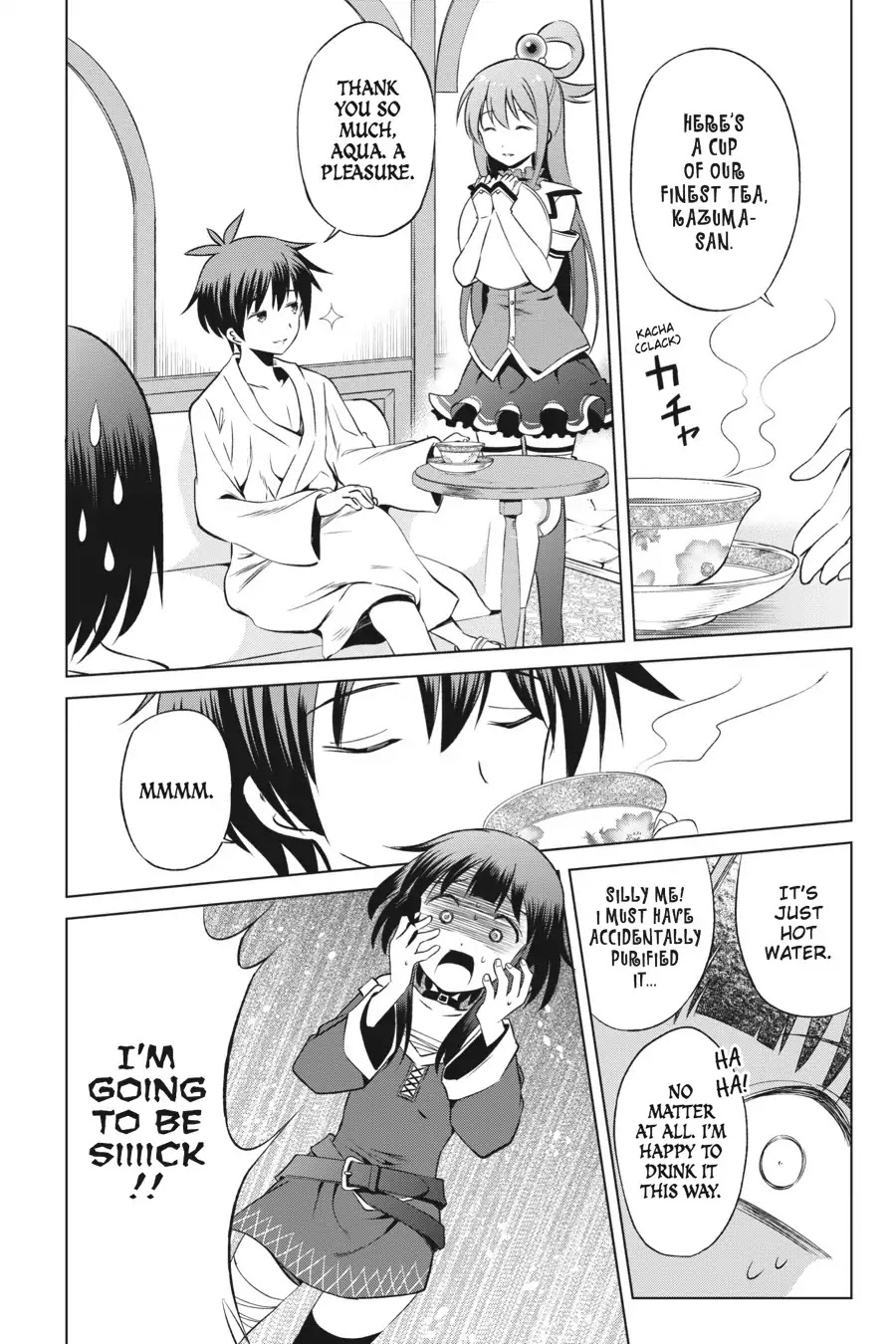 Kono Subarashii Sekai ni Shukufuku o! Chapter 32 page 13 - Chapter 32: May We Bid Farewell to This Troublesome Physical World! (2)