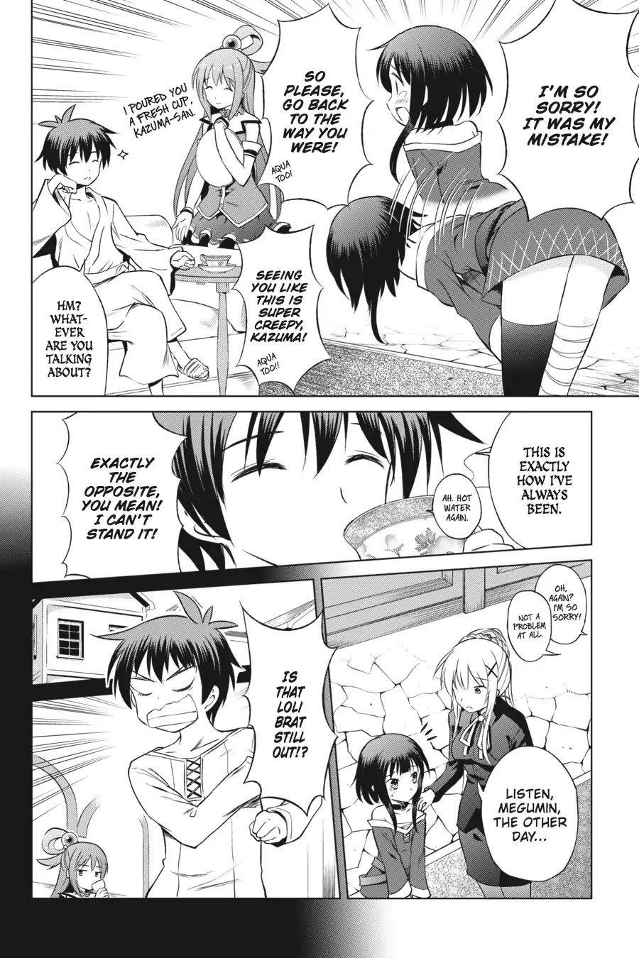 Kono Subarashii Sekai ni Shukufuku o! Chapter 32 page 14 - Chapter 32: May We Bid Farewell to This Troublesome Physical World! (2)