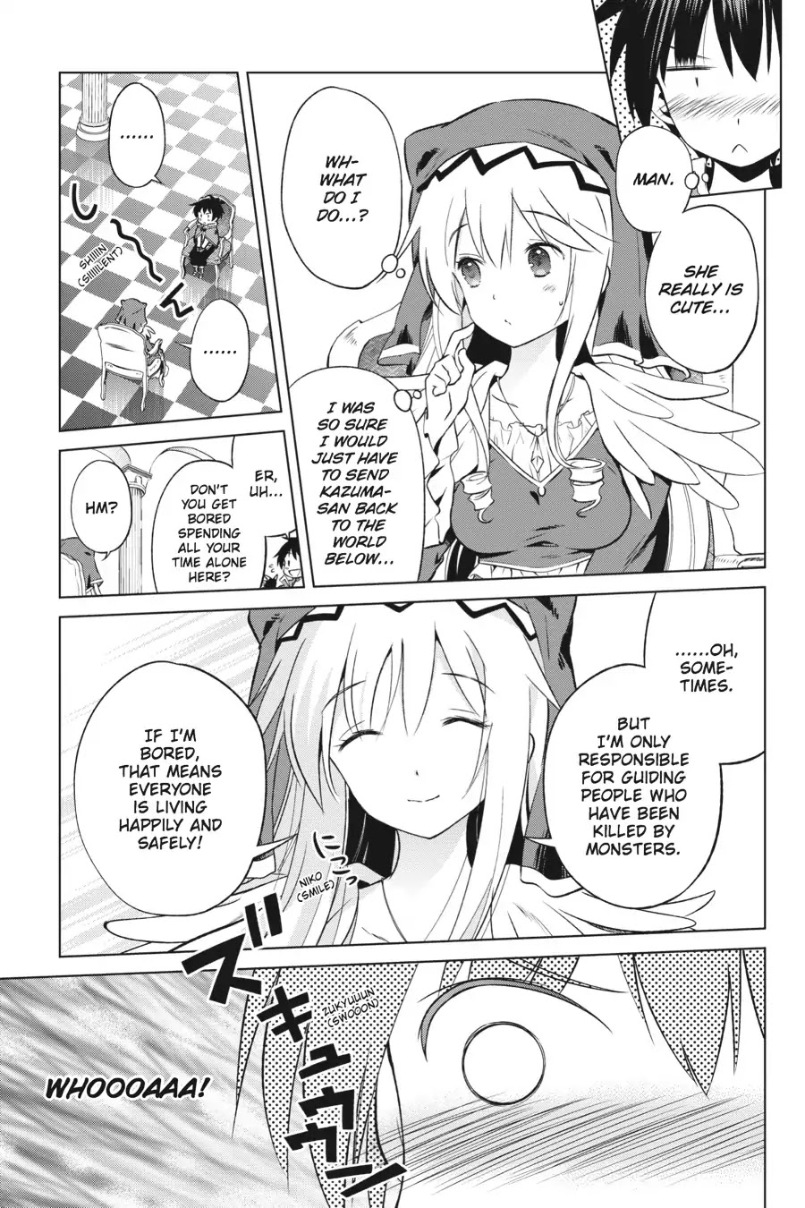 Kono Subarashii Sekai ni Shukufuku o! Chapter 32 page 3 - Chapter 32: May We Bid Farewell to This Troublesome Physical World! (2)