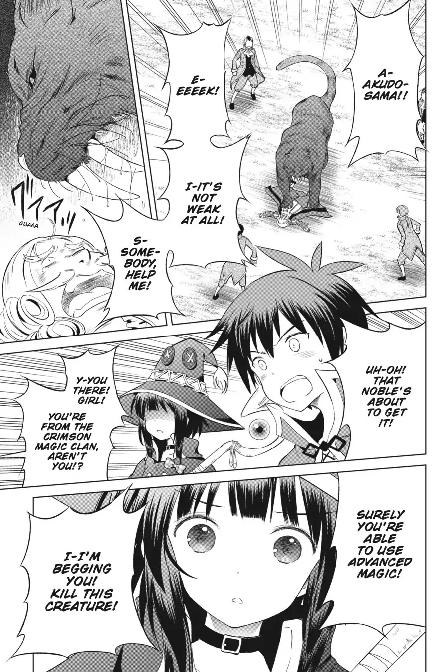 Kono Subarashii Sekai ni Shukufuku o! Chapter 33 page 11 - Chapter 33: The Red-Eyed Beginner's Bane