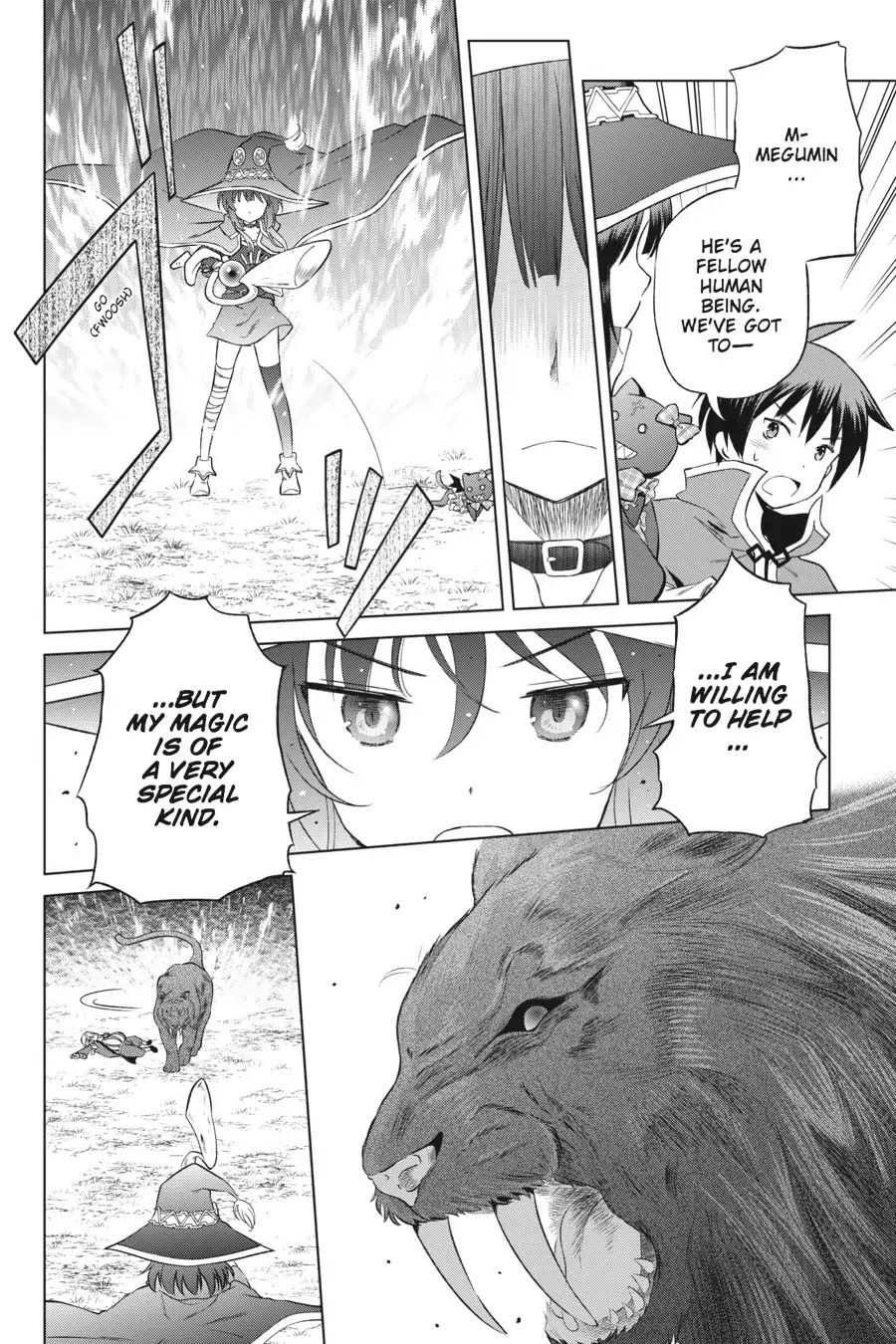 Kono Subarashii Sekai ni Shukufuku o! Chapter 33 page 12 - Chapter 33: The Red-Eyed Beginner's Bane