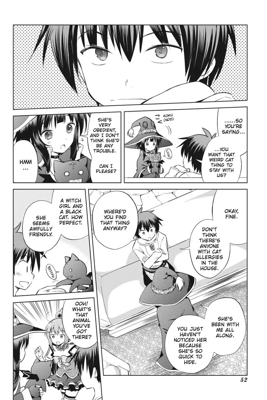 Kono Subarashii Sekai ni Shukufuku o! Chapter 33 page 2 - Chapter 33: The Red-Eyed Beginner's Bane