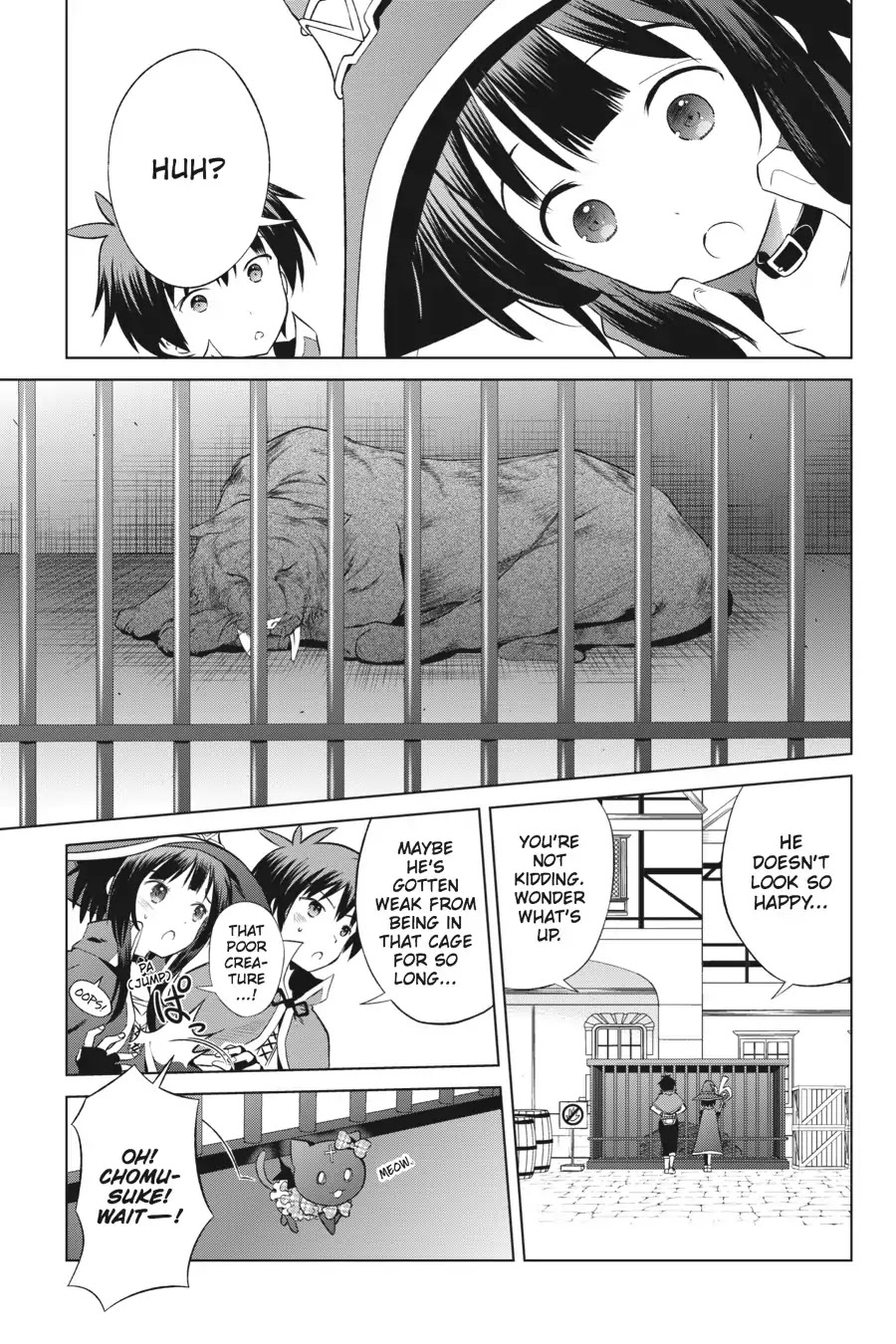 Kono Subarashii Sekai ni Shukufuku o! Chapter 33 page 7 - Chapter 33: The Red-Eyed Beginner's Bane