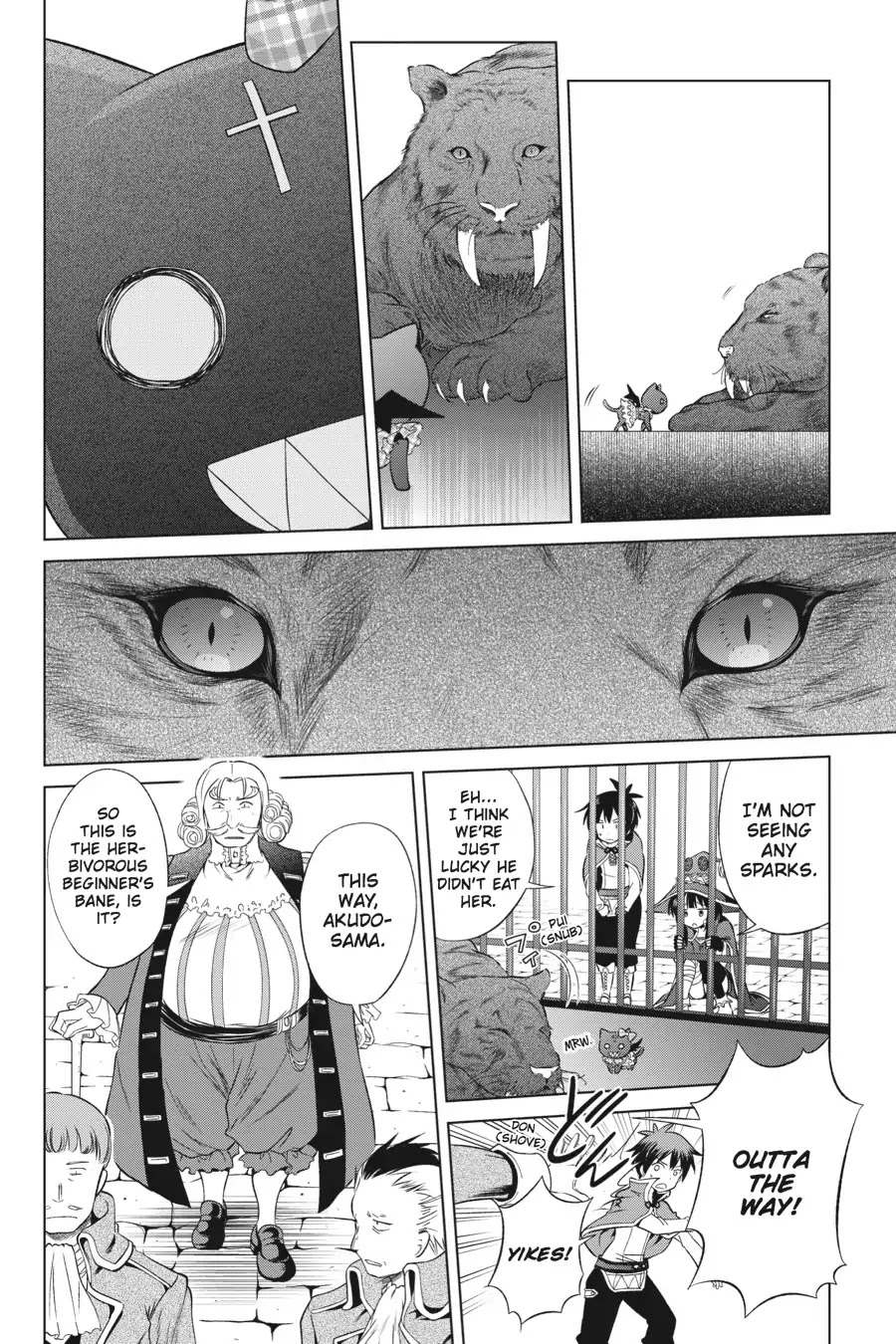 Kono Subarashii Sekai ni Shukufuku o! Chapter 33 page 8 - Chapter 33: The Red-Eyed Beginner's Bane