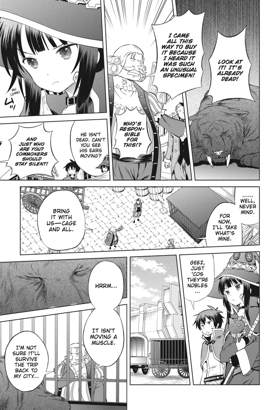 Kono Subarashii Sekai ni Shukufuku o! Chapter 33 page 9 - Chapter 33: The Red-Eyed Beginner's Bane
