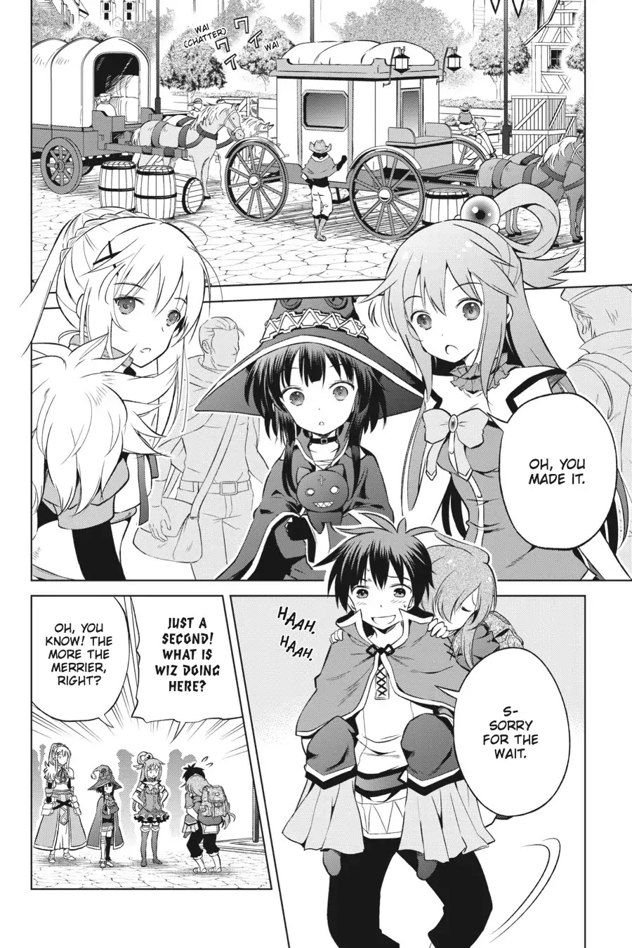 Kono Subarashii Sekai ni Shukufuku o! Chapter 34 page 10 - Chapter 34: May There Be an Invitation for This Brazen Layabout!