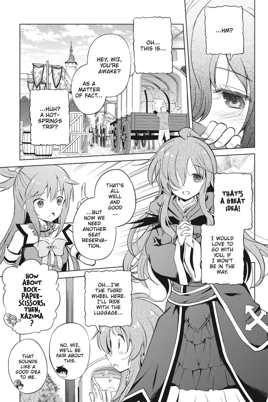 Kono Subarashii Sekai ni Shukufuku o! Chapter 34 page 11 - Chapter 34: May There Be an Invitation for This Brazen Layabout!