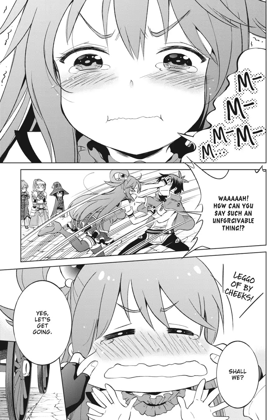 Kono Subarashii Sekai ni Shukufuku o! Chapter 34 page 17 - Chapter 34: May There Be an Invitation for This Brazen Layabout!