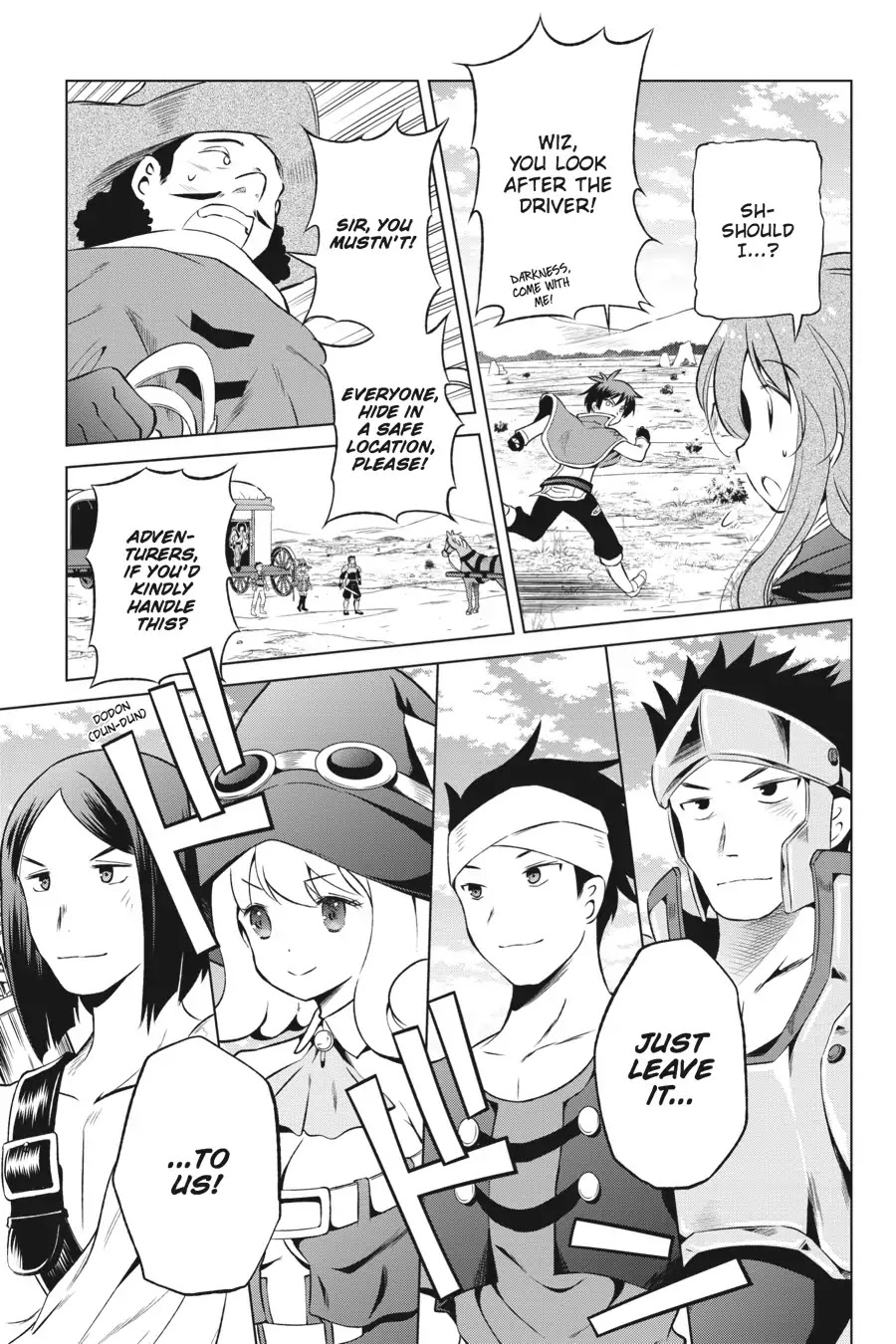 Kono Subarashii Sekai ni Shukufuku o! Chapter 34 page 23 - Chapter 34: May There Be an Invitation for This Brazen Layabout!