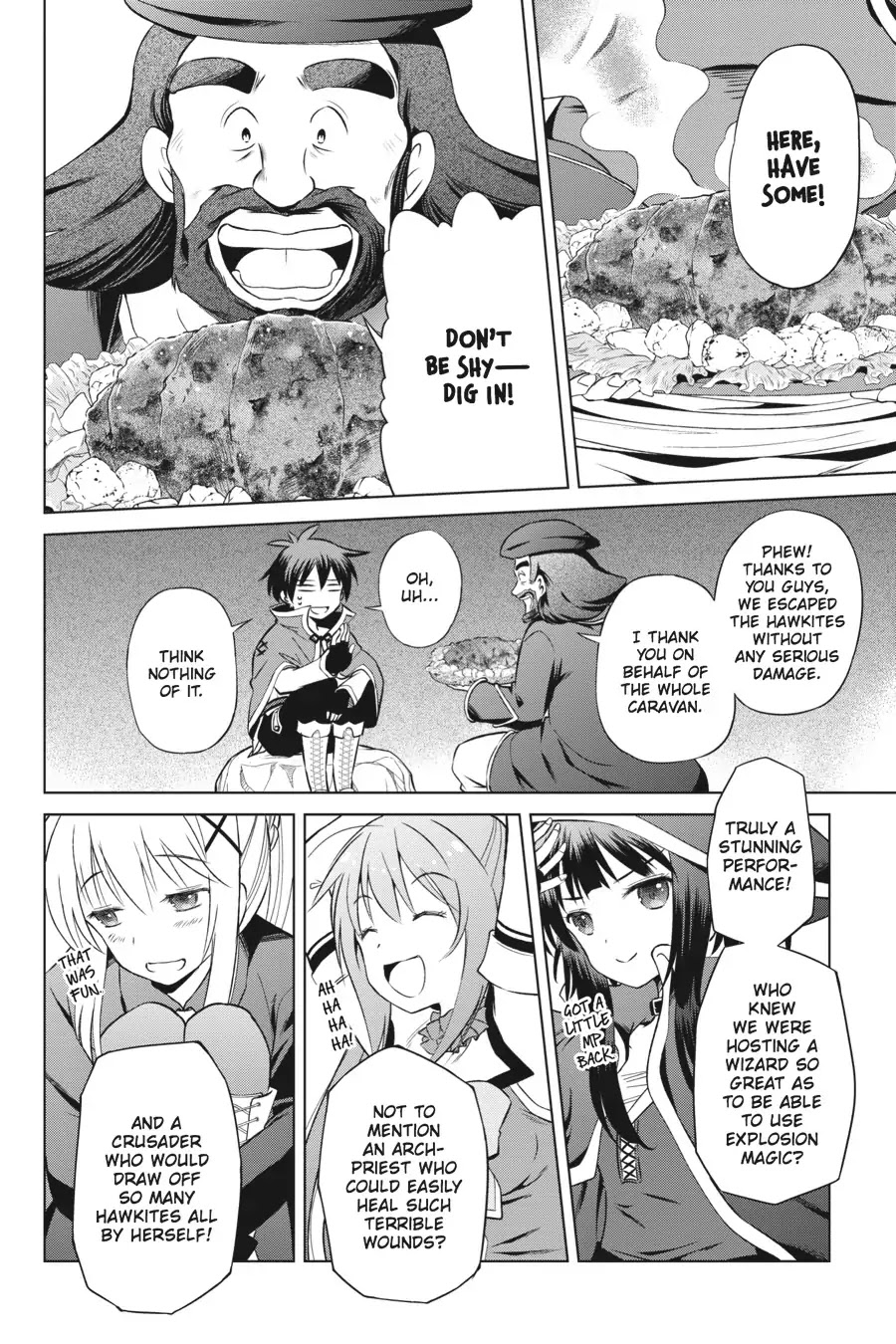 Kono Subarashii Sekai ni Shukufuku o! Chapter 35 page 16 - Chapter 35: May We Sightsee in This Pathetic Town! (1)