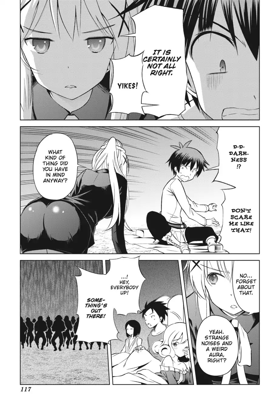 Kono Subarashii Sekai ni Shukufuku o! Chapter 35 page 21 - Chapter 35: May We Sightsee in This Pathetic Town! (1)