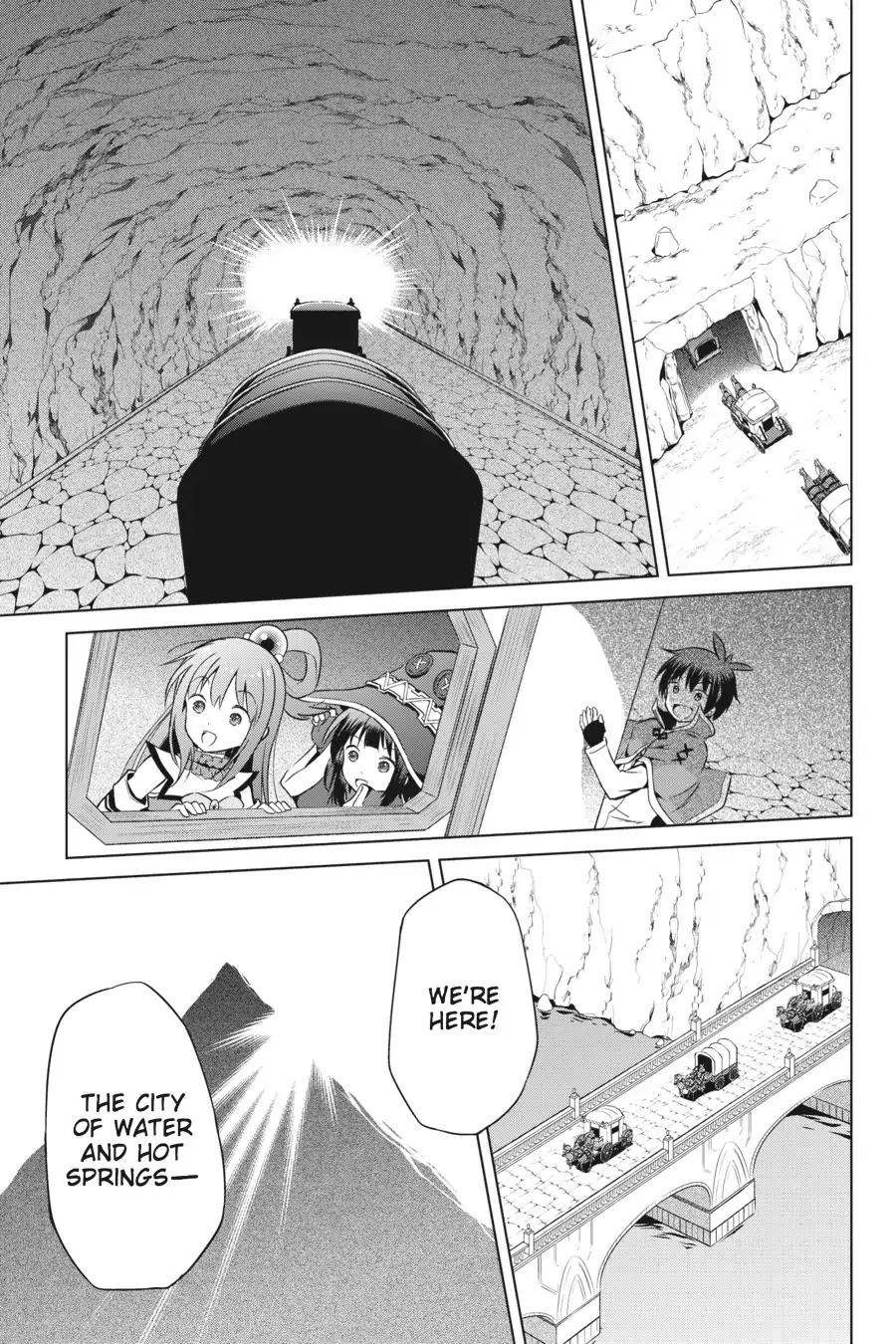 Kono Subarashii Sekai ni Shukufuku o! Chapter 35 page 27 - Chapter 35: May We Sightsee in This Pathetic Town! (1)